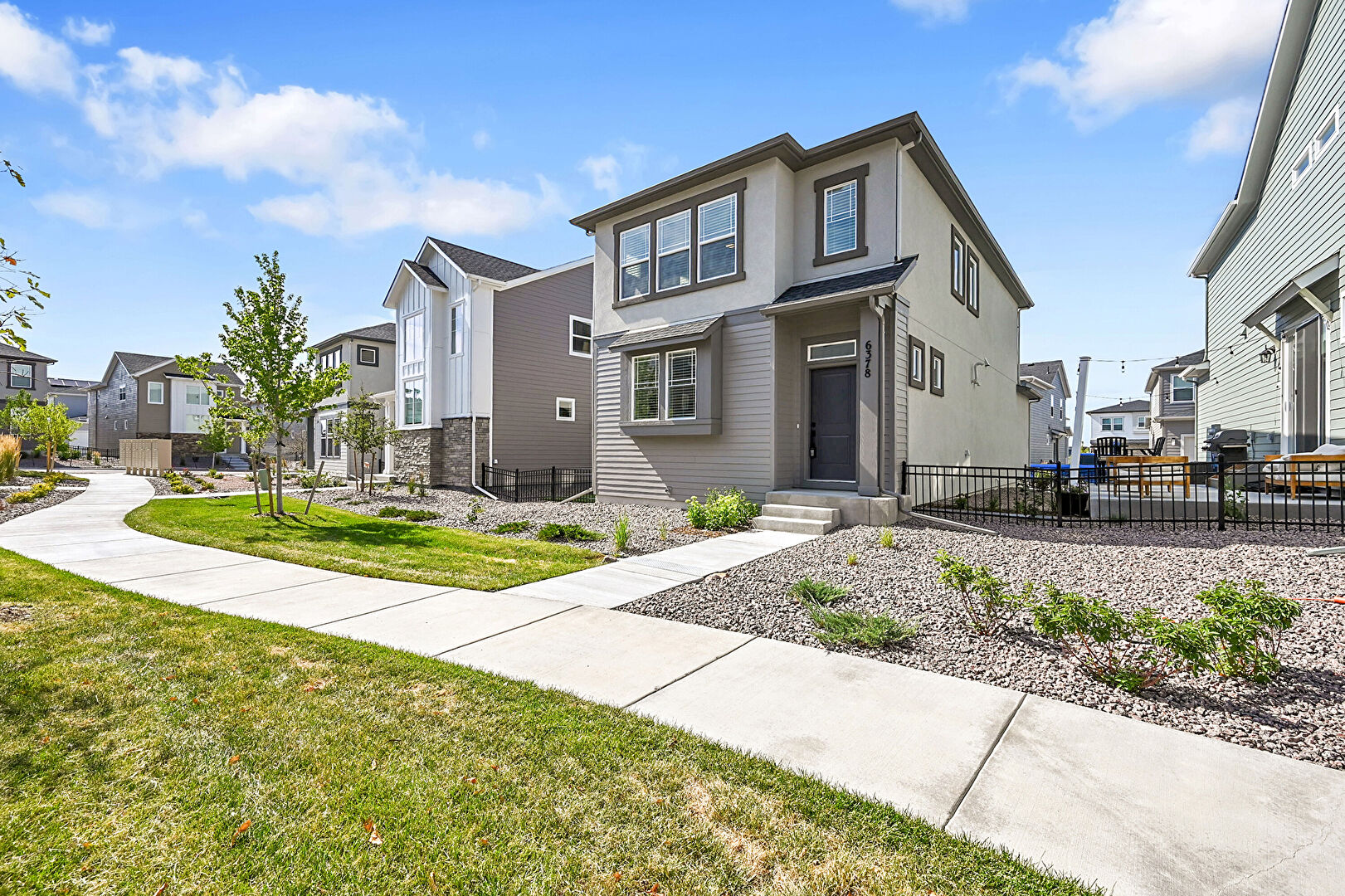 Front at 6378 Hula Hoop Grove, Colorado Springs, CO 80924, listed by Taylor Haas
