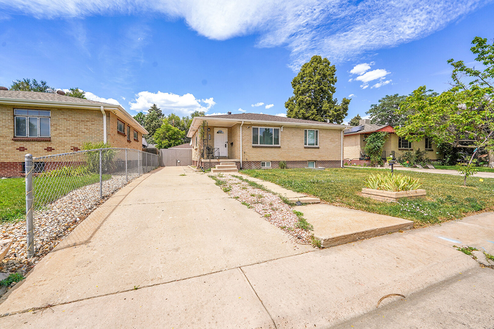 Front at 357 Zenobia Street, Denver, CO 80219, listed by Taylor Haas