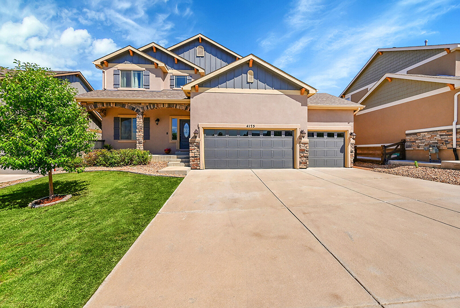 Front at 4175 Pennycress Drive, Johnstown, CO 80534, listed by Michelle Link, MLS ID: 6831440