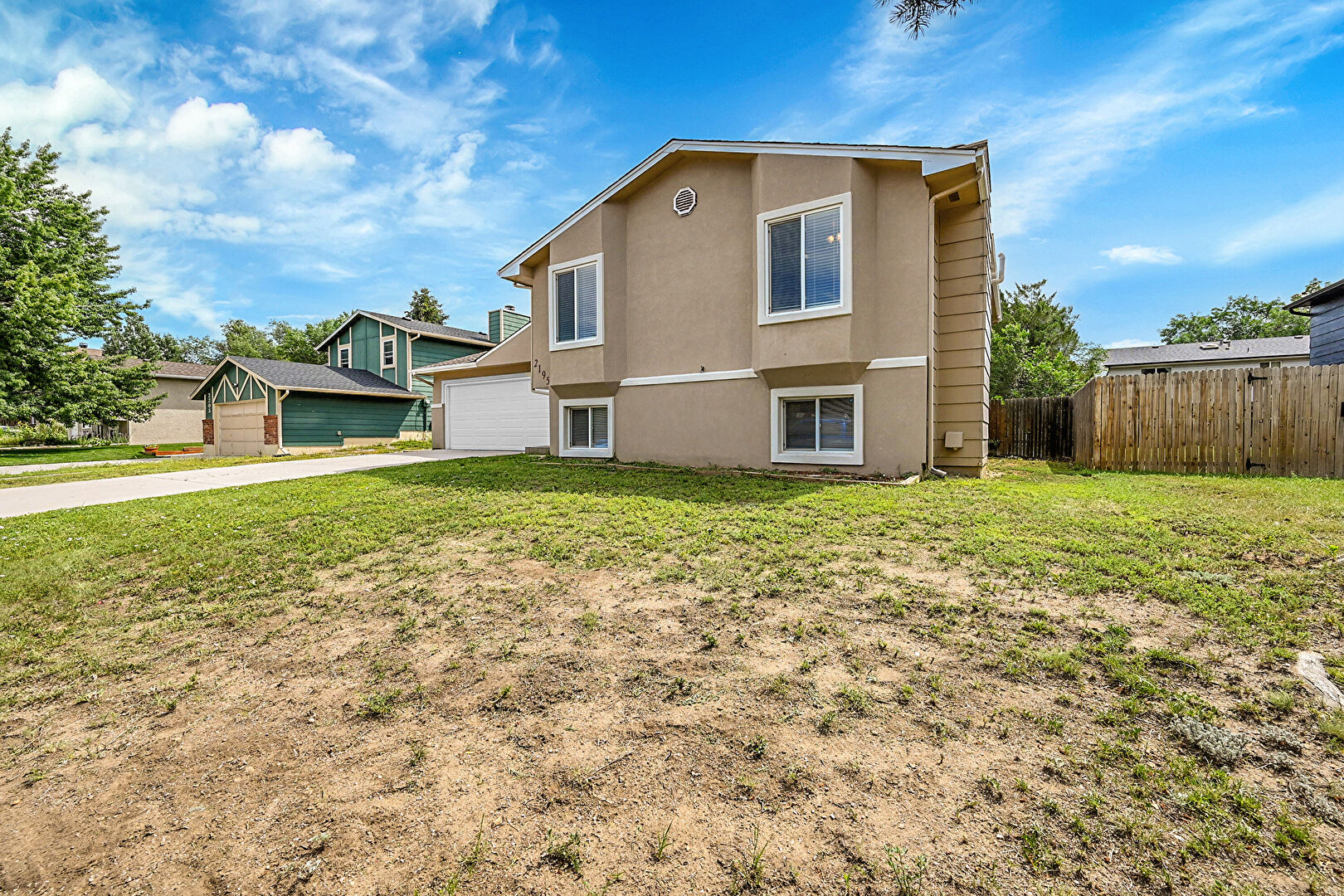 Front at 2195 Bula Drive, Colorado Springs, CO 80915, listed by Taylor Haas