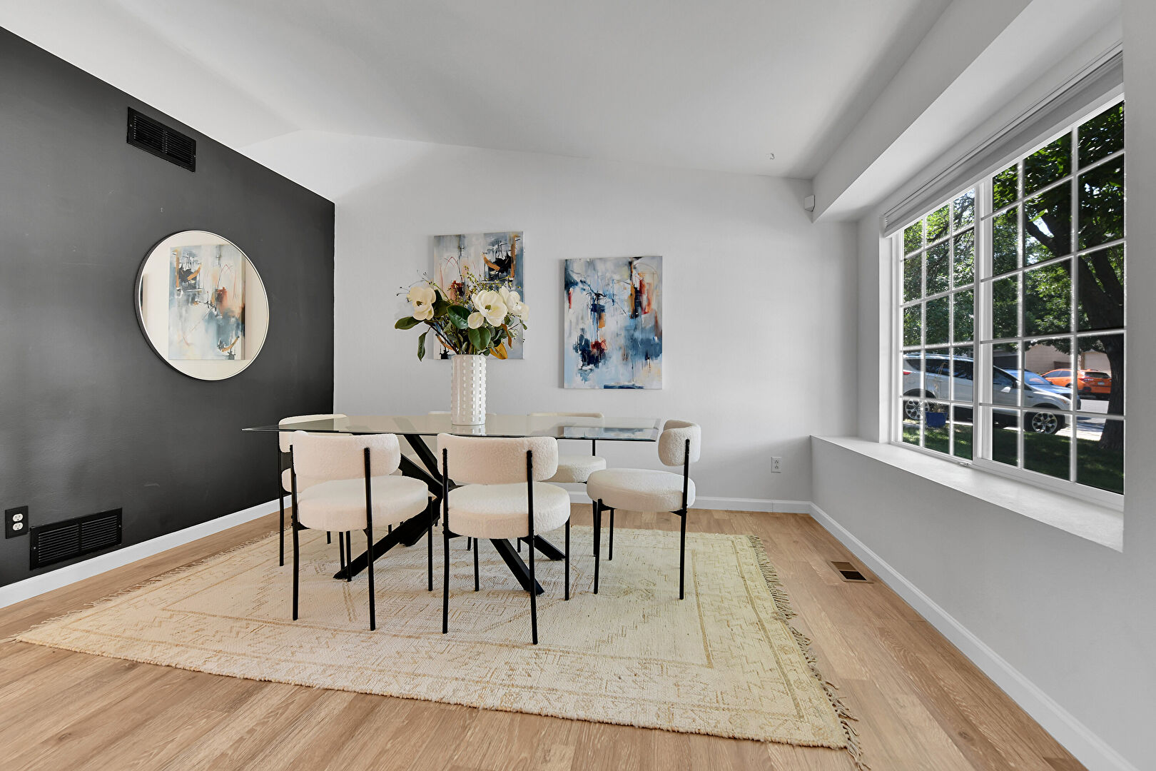 Dining Room at 9851 South Castle Ridge Circle, Littleton, CO 80129, listed by Lauren Wilson