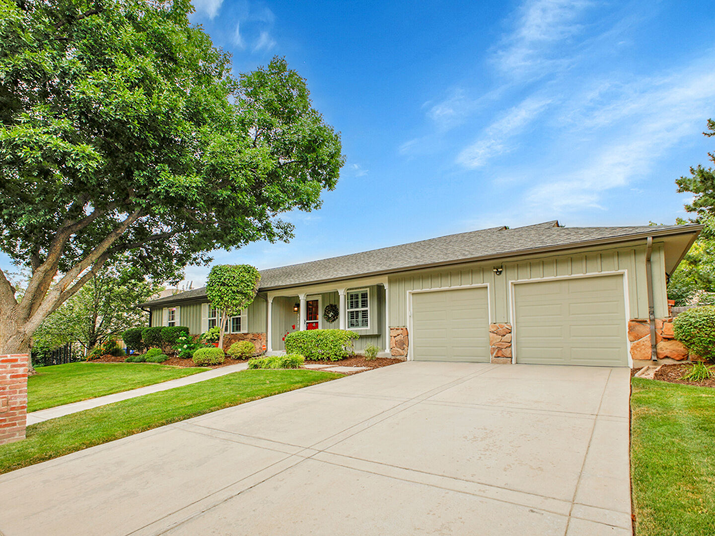Front at 5030 South Clinton Street, Greenwood Village, CO 80111, listed by Christopher Kiker