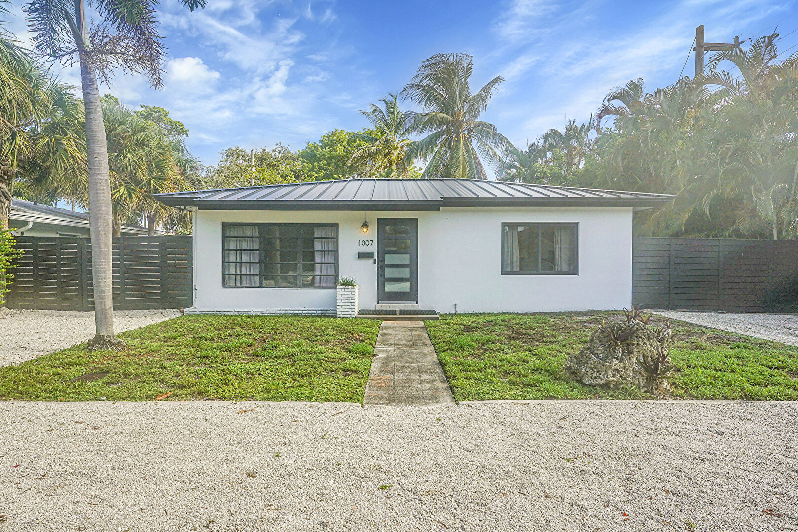 Front at 1007 Northeast 12th Street, Fort Lauderdale, FL 33304, listed by Melissa Galfond