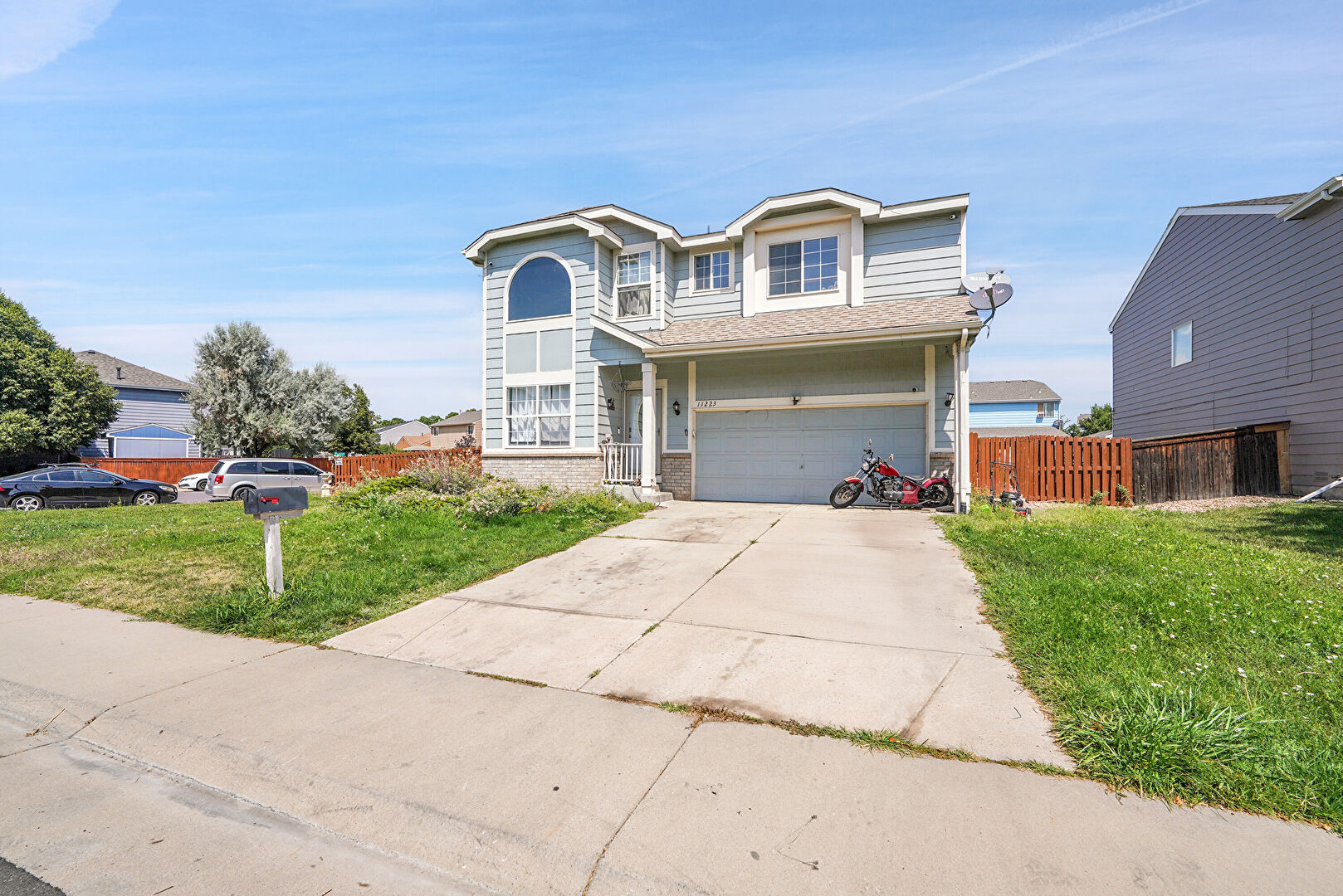 Front at 11223 e 96th ave, commerce, CO 80012, listed by Ava Salazar