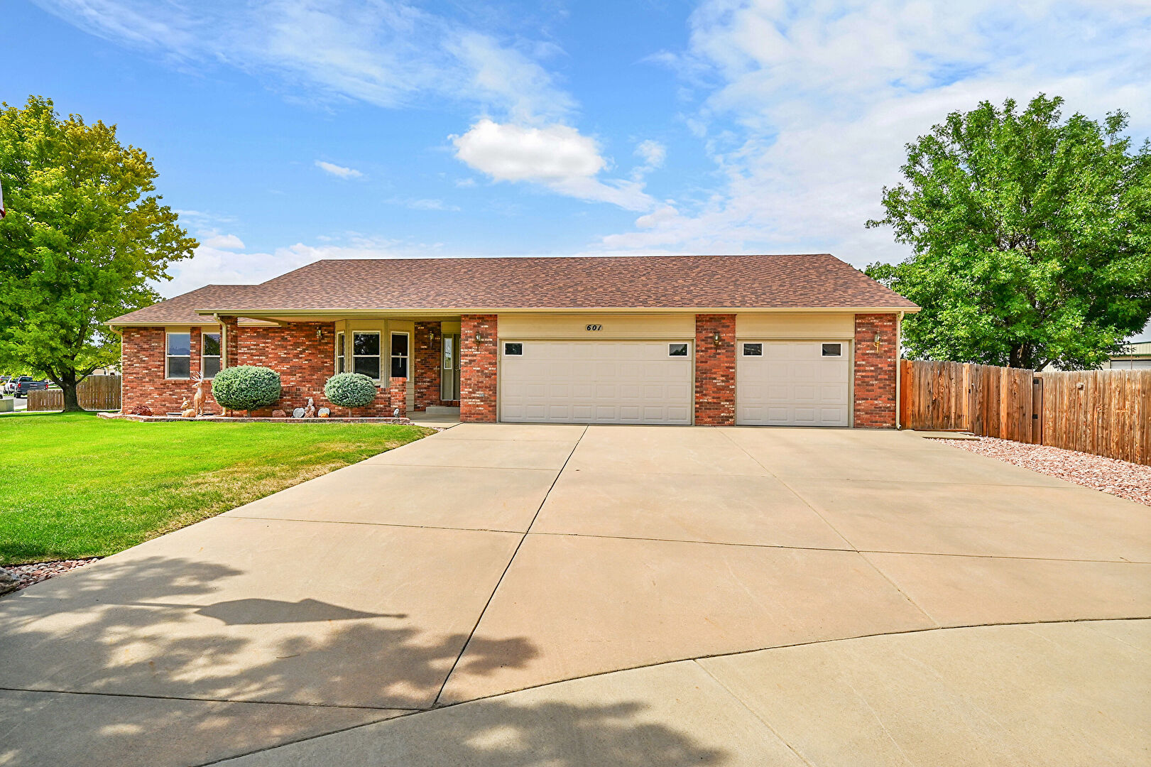 Front at 601 East 19th Street Drive, Greeley, CO 80631, listed by Scott & Carli Nitzel