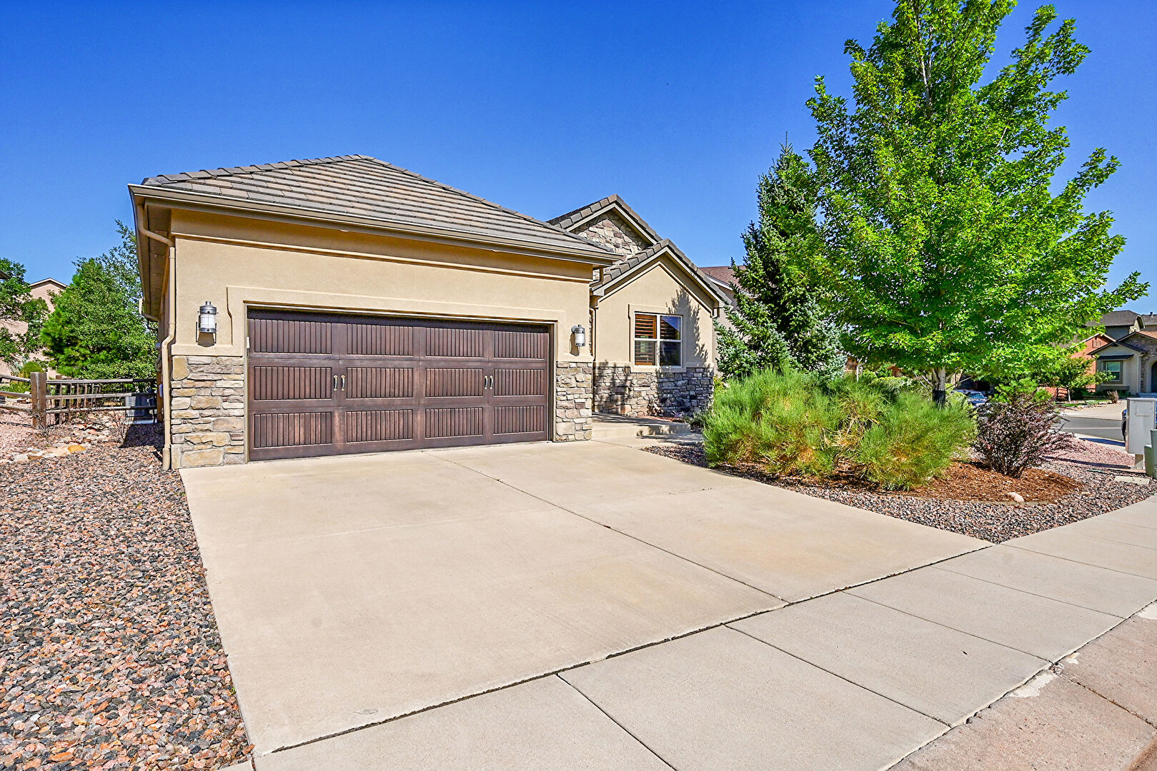 Front at 5645 Vantage Vista Drive, Colorado Springs, CO 80919, listed by Vonnetta Johnson