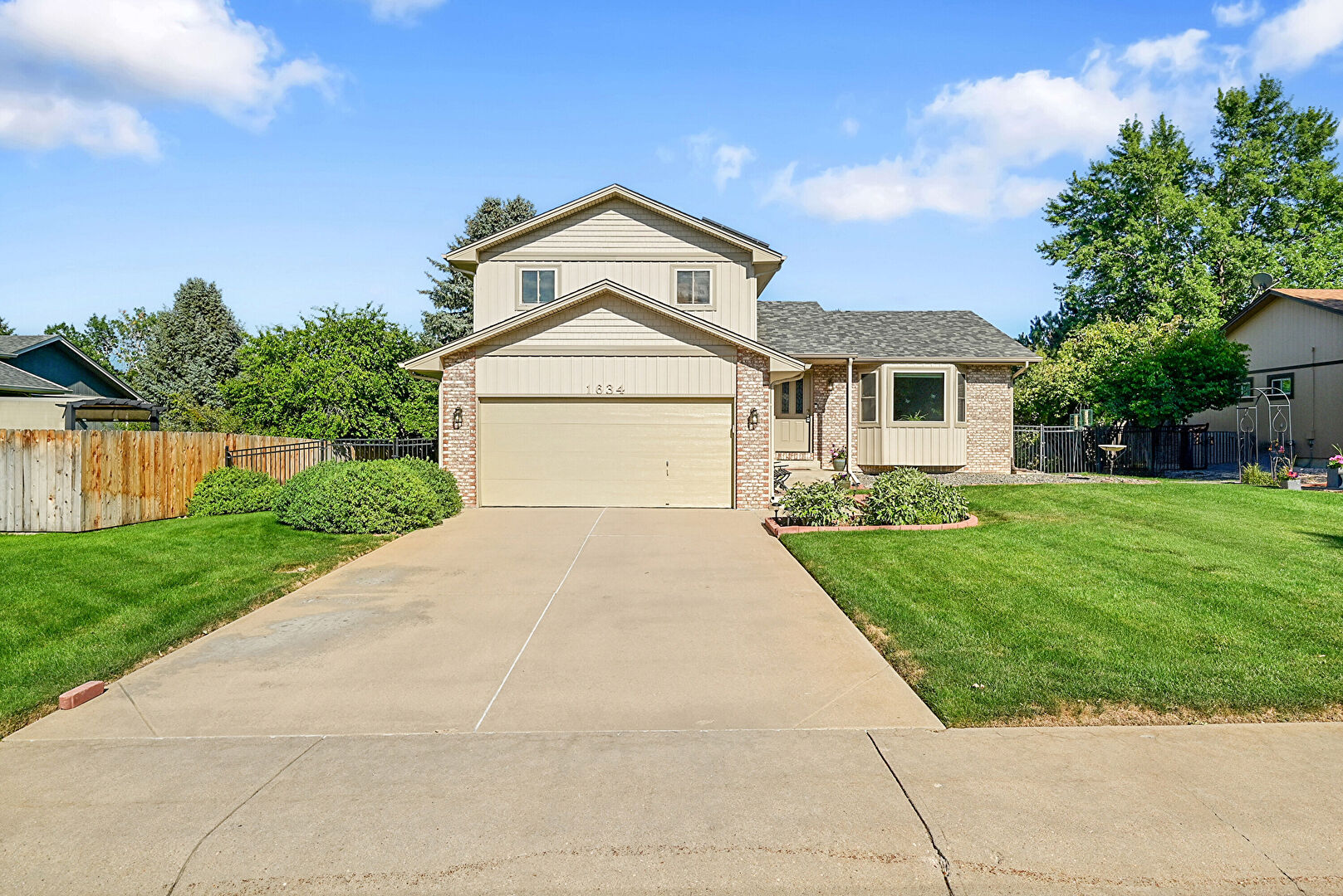 Front at 1634 41st Avenue, Greeley, CO 80634, listed by Brian Franzen
