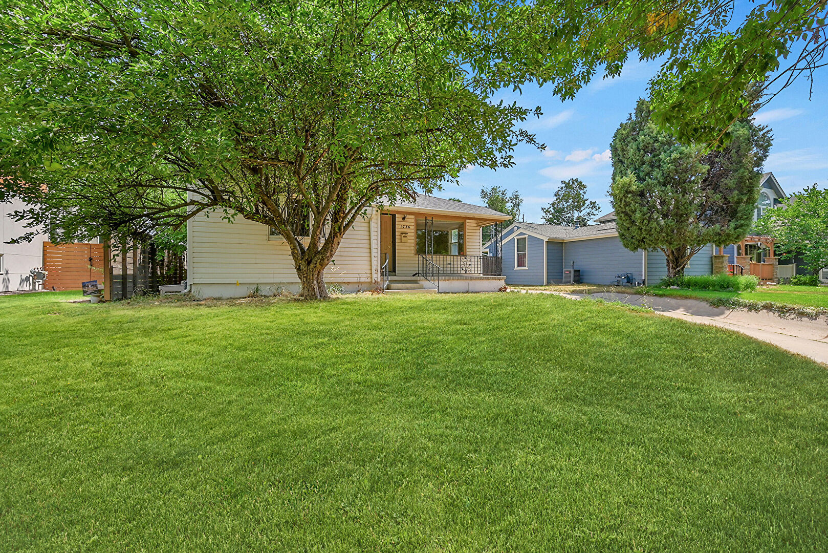 Front at 1736 South Humboldt Street, Denver, CO 80210, listed by Taylor Haas