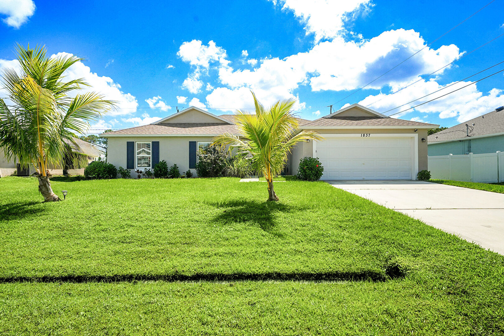 Front at 1837 Southwest Renfro Street, Port St. Lucie, FL 34953, listed by Al Cucuk