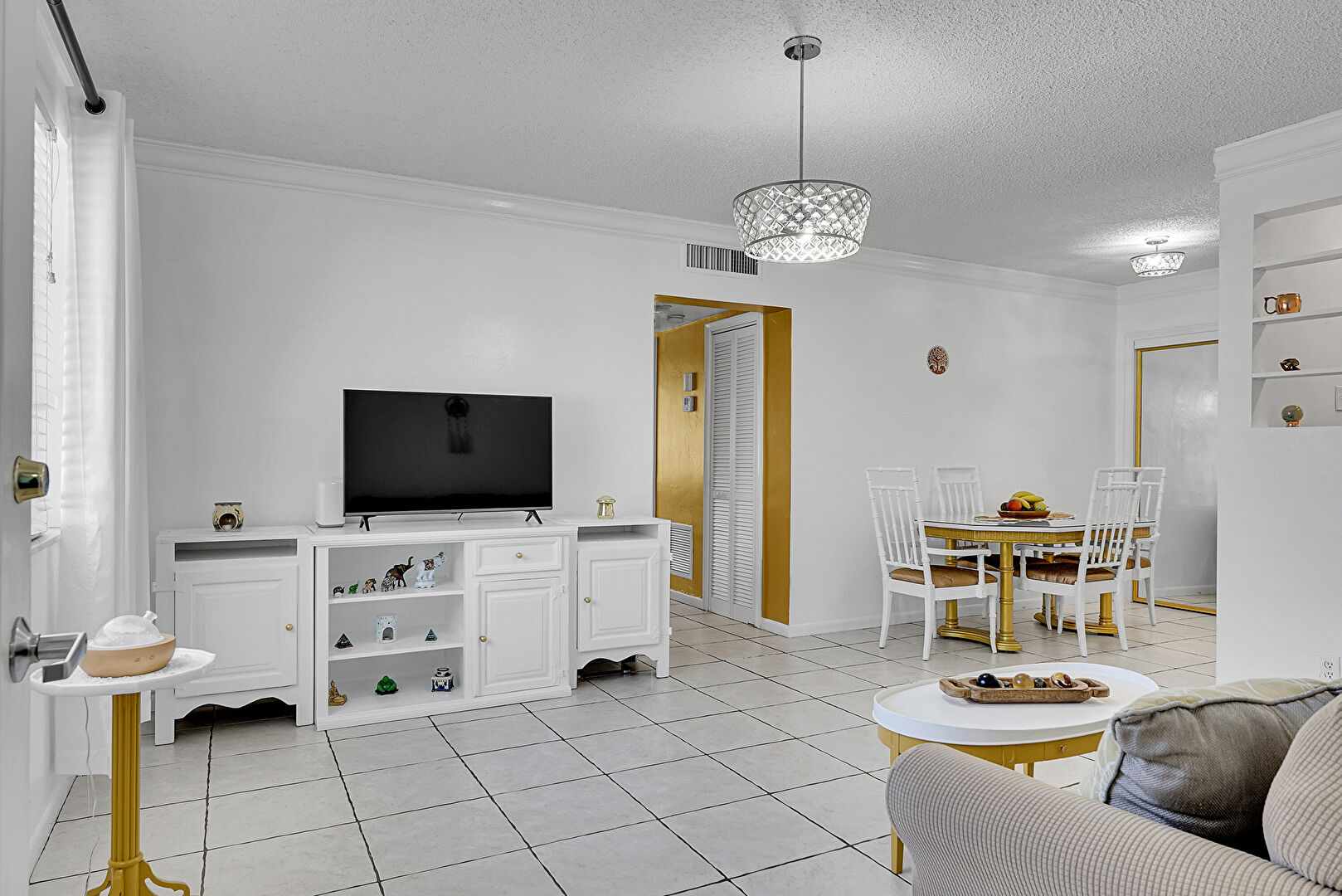 Living Room at 330 South Cypress Road, 610, Pompano Beach, FL 33060, listed by Sue Susman