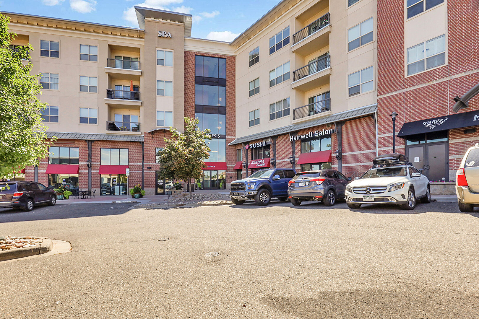Front of Structure at 10111 Inverness Main Street, Englewood, CO 80112, listed by Taylor Haas