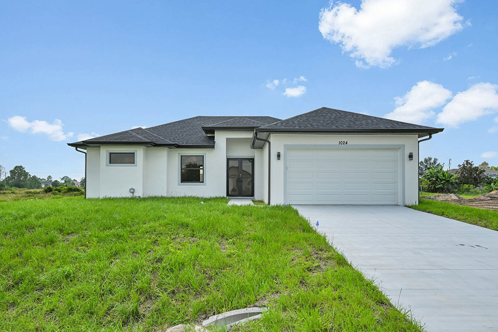 Front at 1024 Halby Avenue South, Lehigh Acres, FL 33974, listed by Jorge Cifuentes