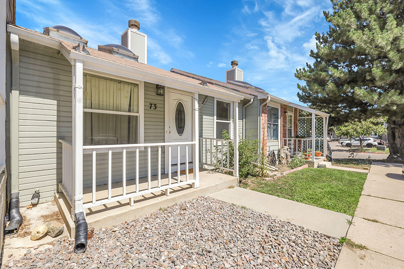 Front at 8160 Washington St., Unit 73, Denver, CO 80229, listed by Victoria Merchant