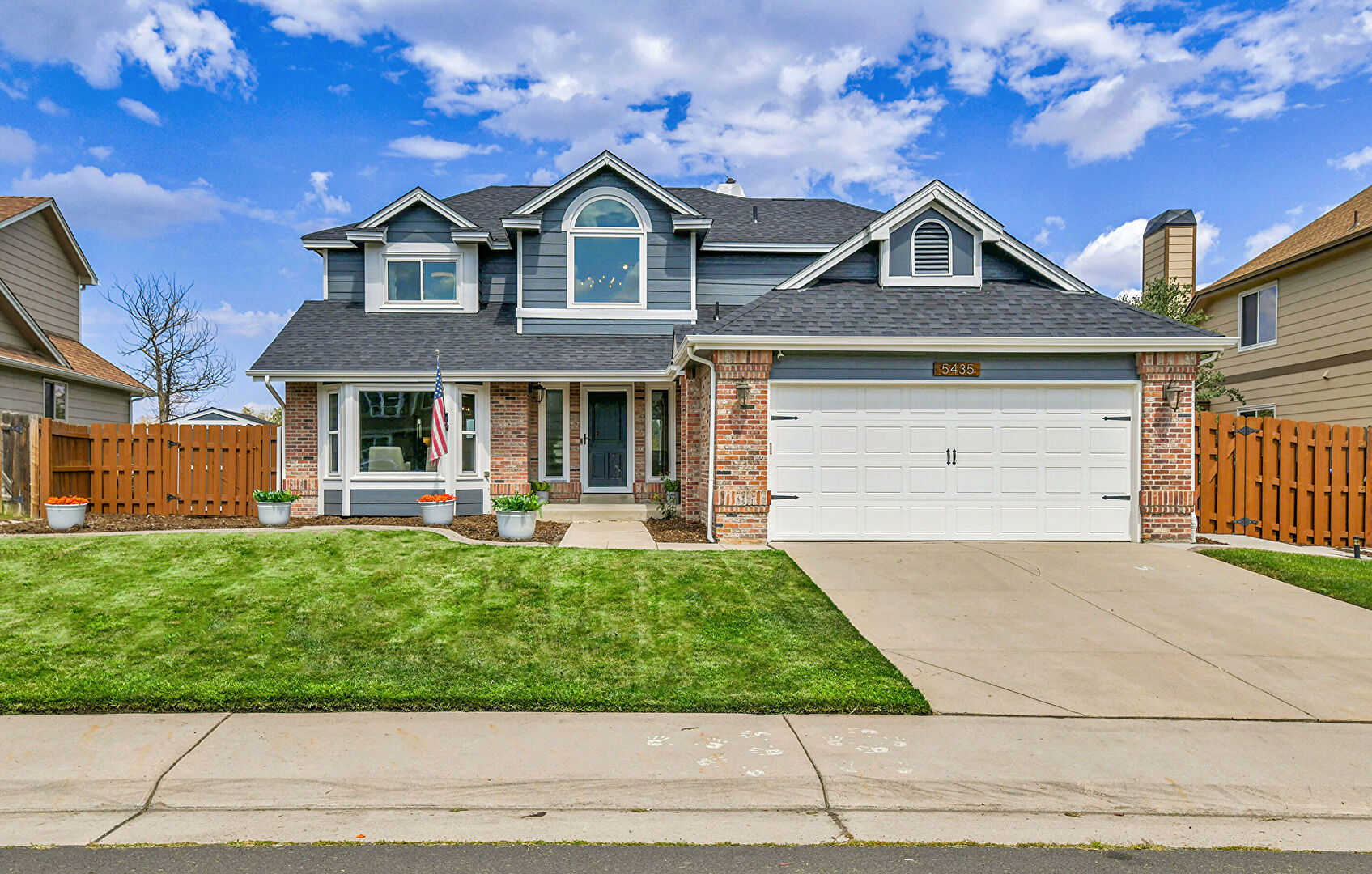 Front at 5435 South Kirk Circle, Centennial, CO 80015, listed by Luke Brenning