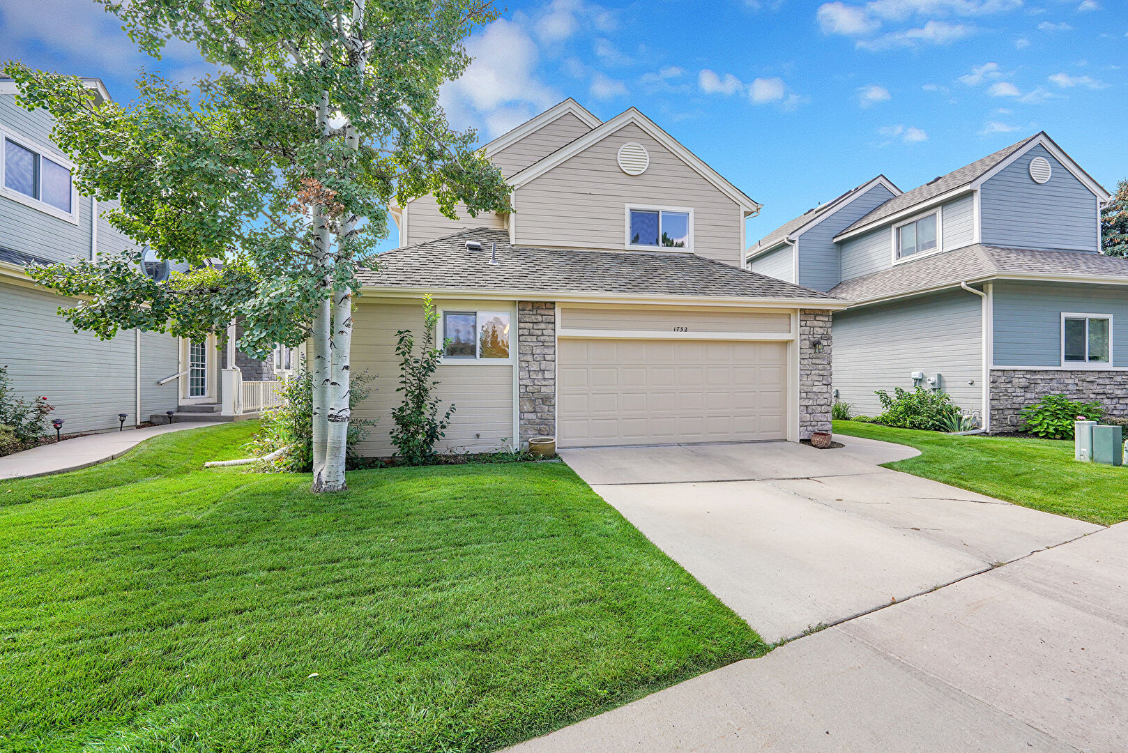 Front at 1732 Peregrine Ln, Broomfield, CO 80020, listed by Amy Metz, MLS ID: 9220909