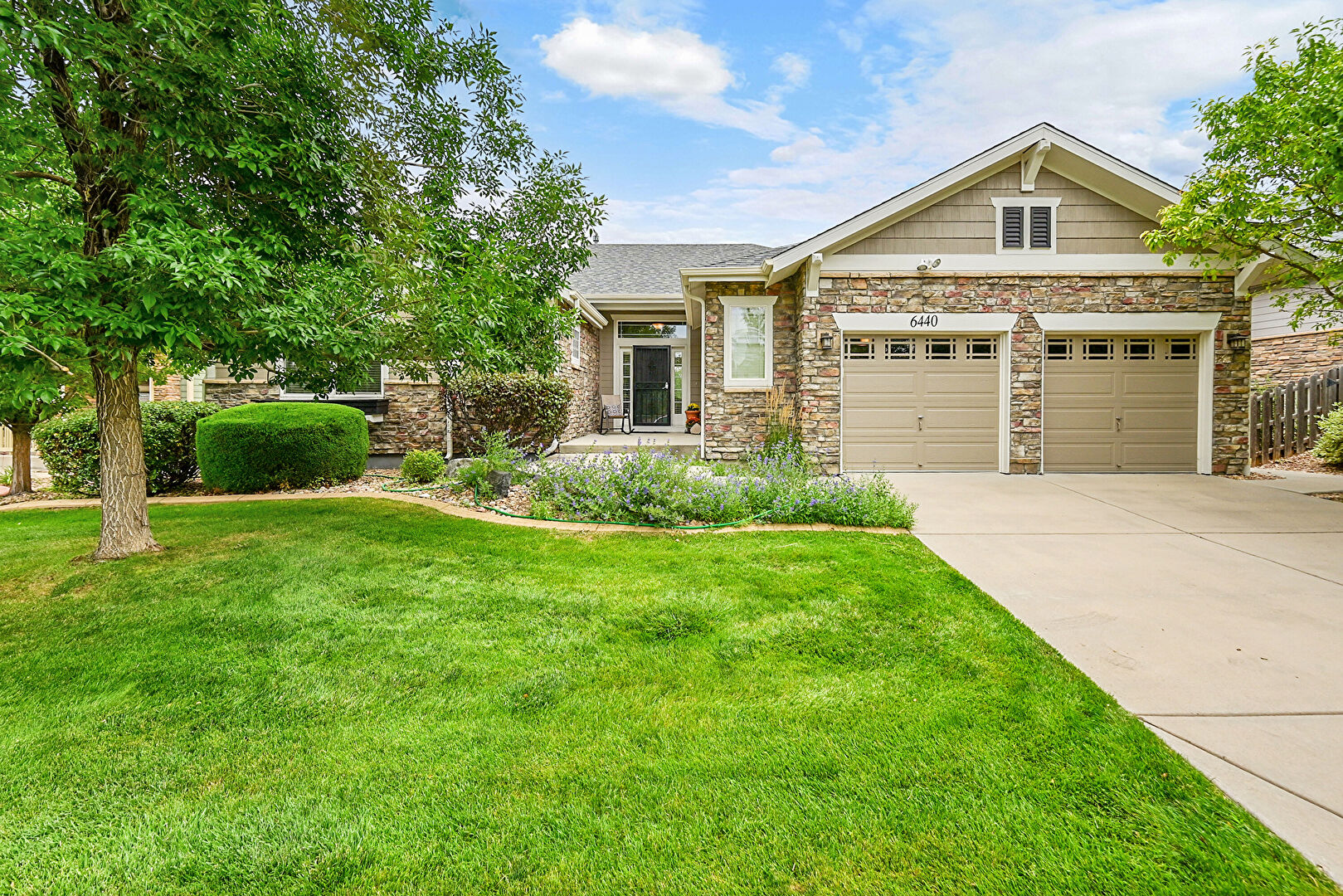 Front at 6440 South Newcastle Way, Aurora, CO 80016, listed by Vicky Opipari