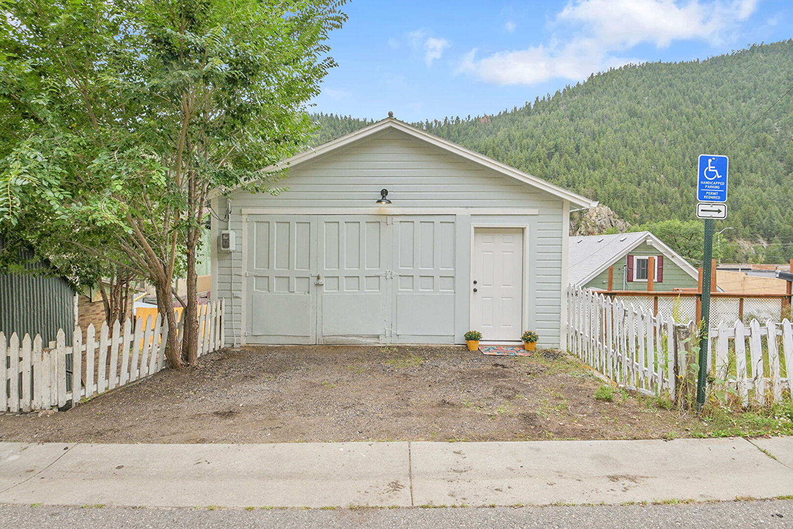 Front at 16 Colorado Boulevard, Unit B, Idaho Springs, CO 80452, listed by Sandra Bosworth