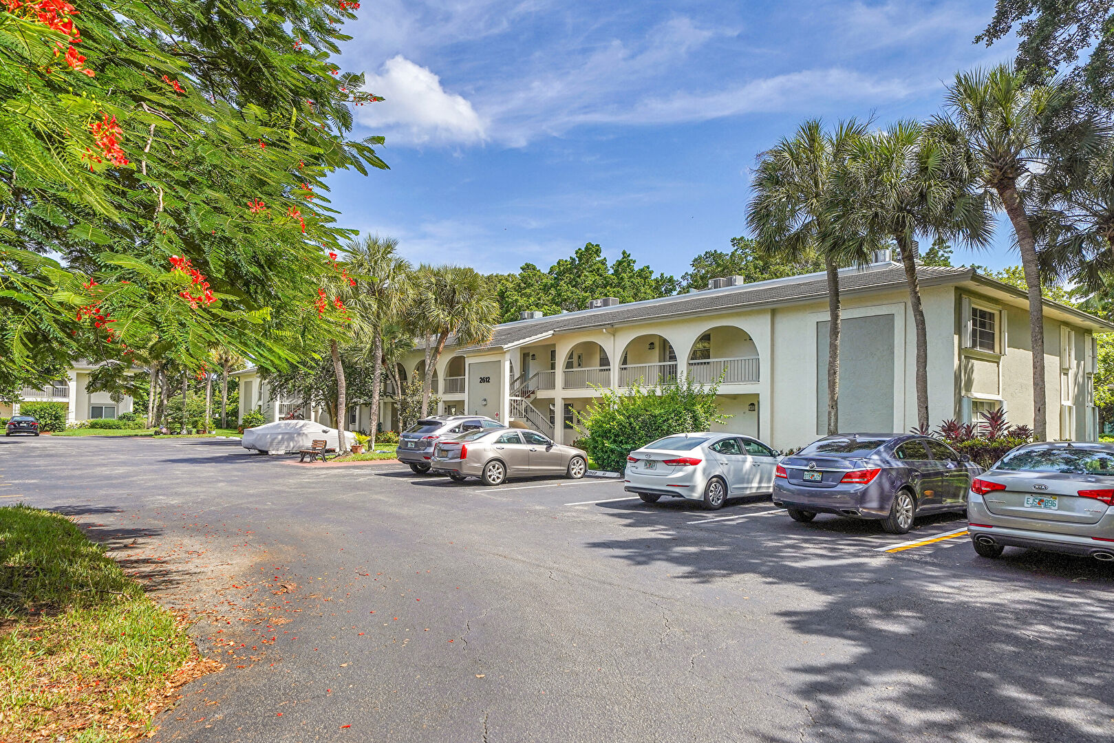 Front at 2612 Nassau Bend D1, coconut Creek, FL 33066, listed by Laura Sanders