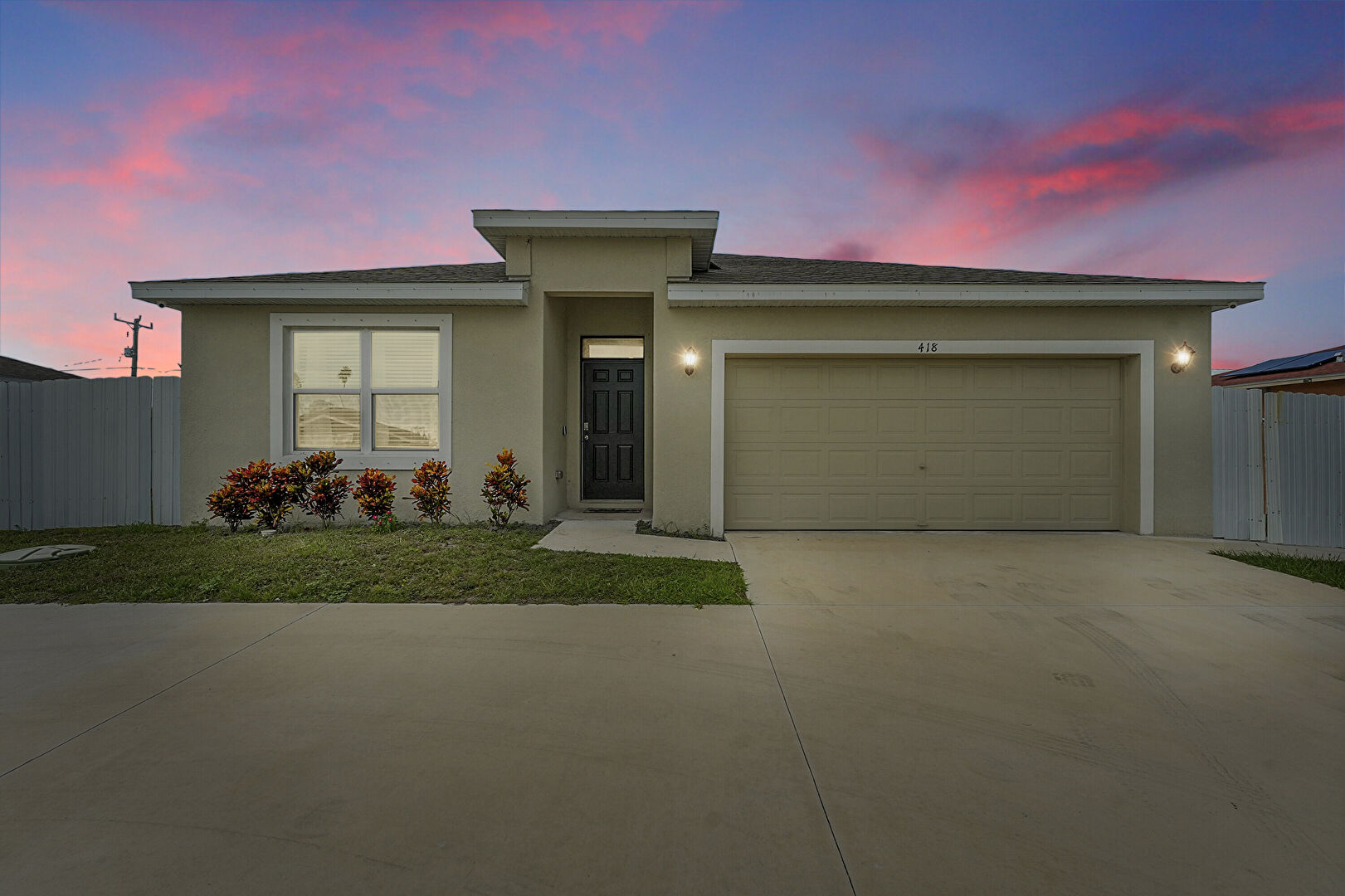 Front at 418 Northwest Airoso Boulevard, Port St. Lucie, FL 34983, listed by Jason M Coley