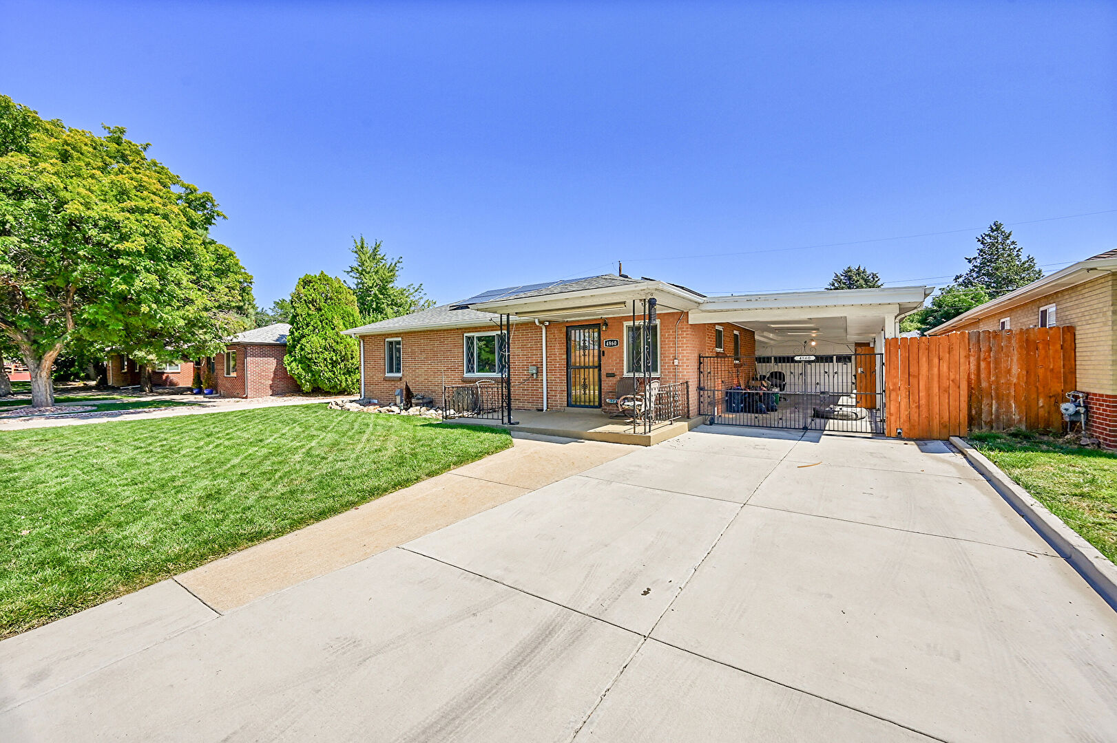 Front at 4860 North Harlan Street, Denver, CO 80212, listed by Will Story
