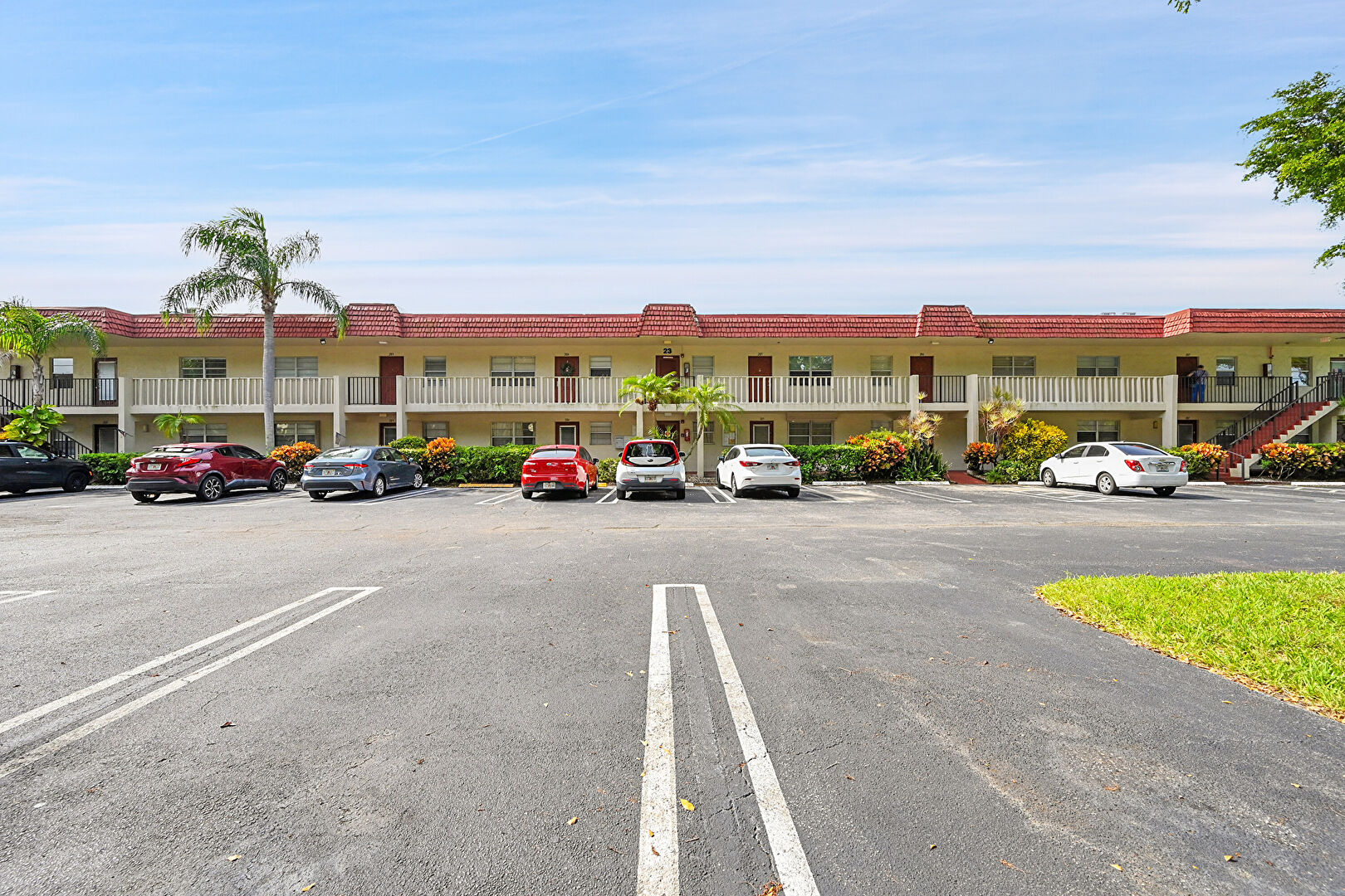 Front at 23 Abbey Lane, Apt 202, Delray Beach, FL 33446, listed by Phyllis Hoffer