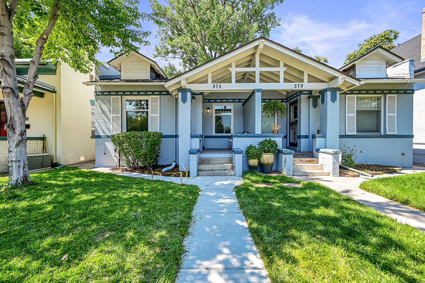 Front at 575 North Marion Street, Denver, CO 80218, listed by Tatyana Sturm