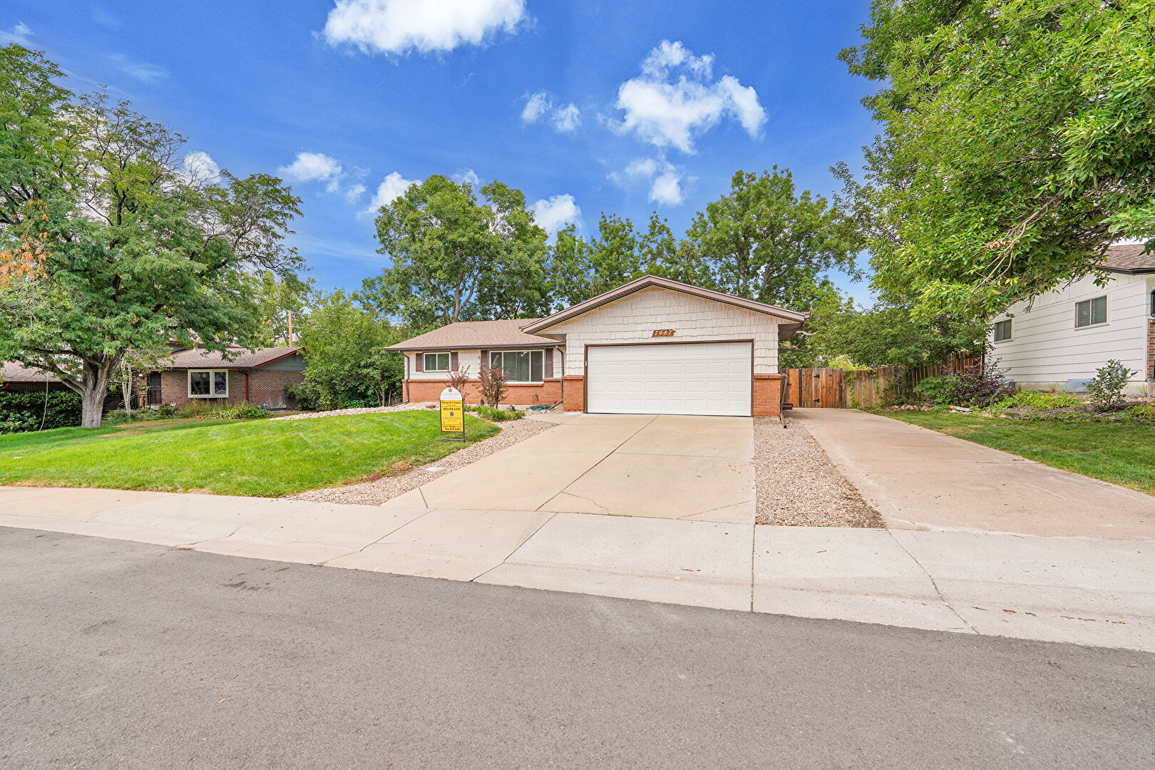 Front at 7487 East Davies Place, Centennial, CO 80112, listed by Jay A. Buerger