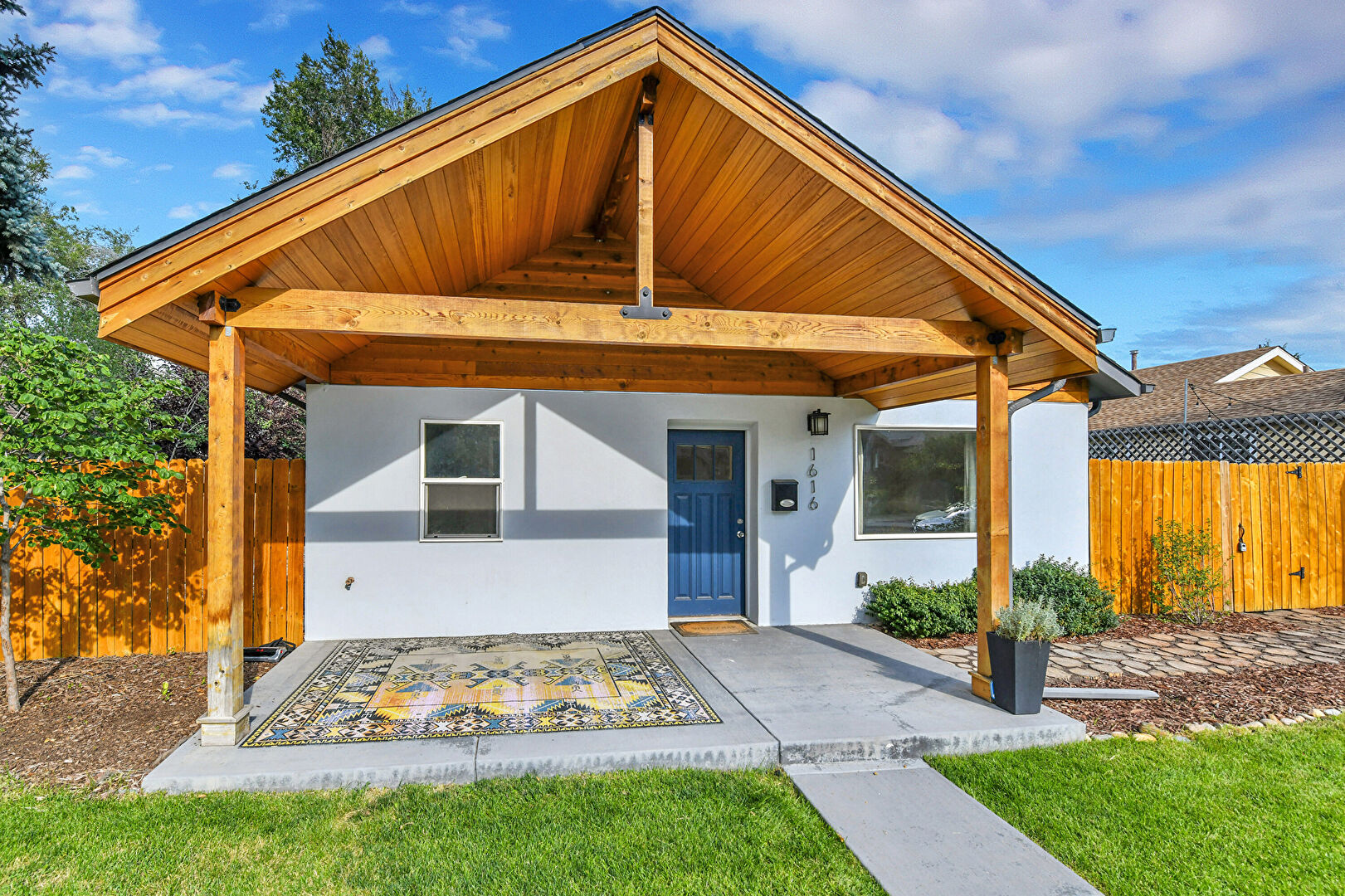 Exterior Entry at 1616 Uinta Street, Denver, CO 80220, listed by Dylan Lario