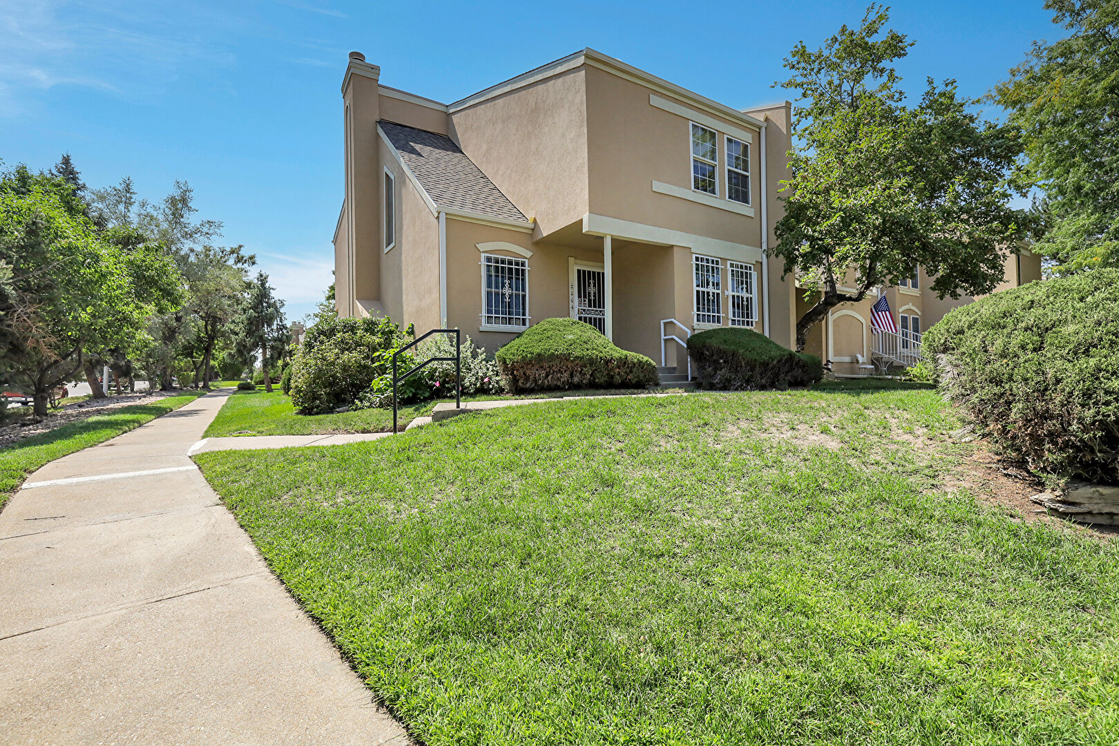 Front at 2864 S Vaughn Way,   Aurora CO 80014, Aurora, CO 80014, listed by Laurie Stoessel