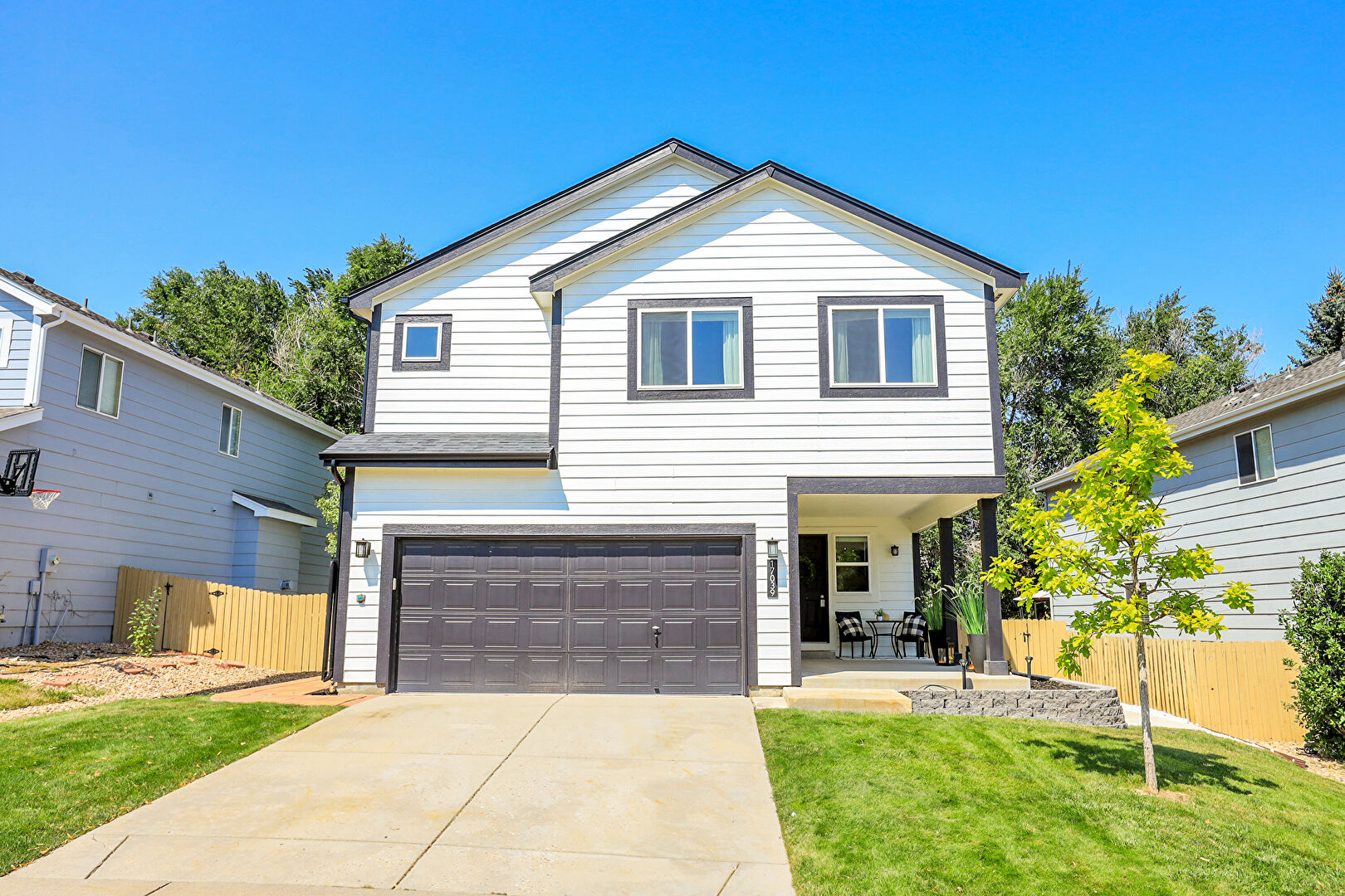 Front at 17039 Foxton Drive, Parker, CO 80134, listed by Nate Jarvis, MLS ID: 6958436