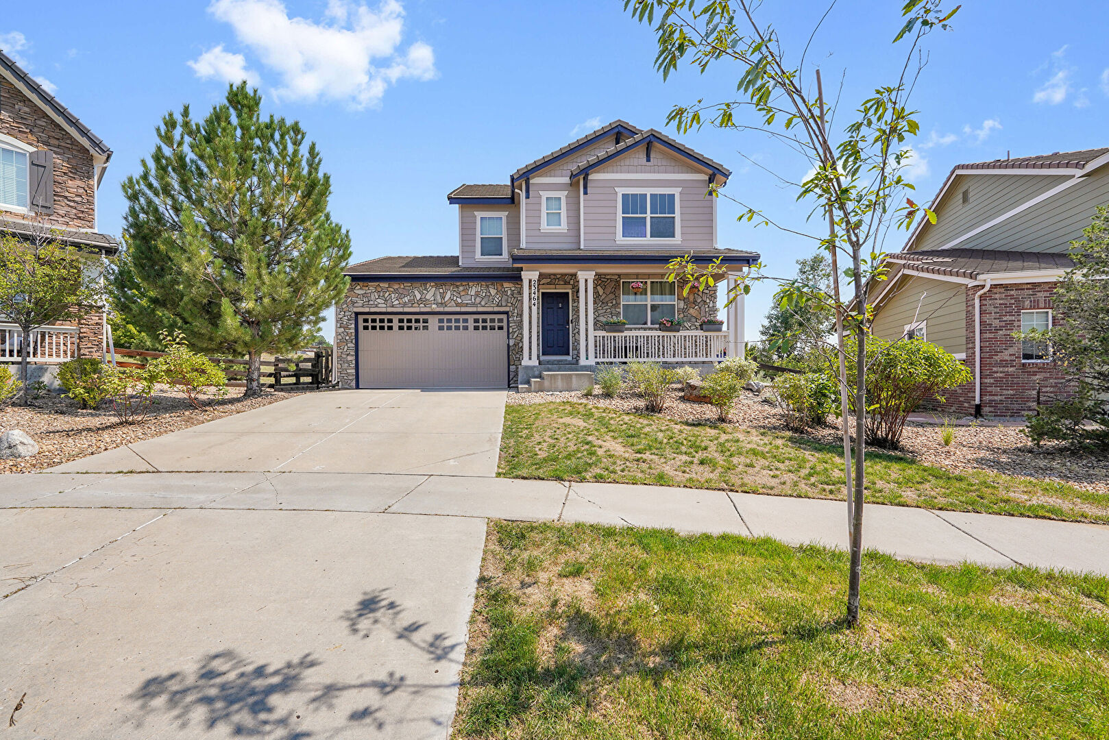 Front at 23464 East Ontario Place, Aurora, CO 80016, listed by Shawn Engel