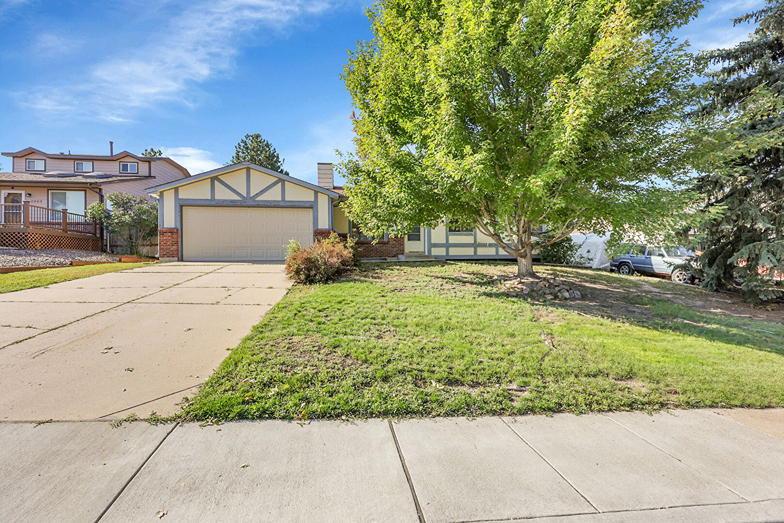 Front at 1973 Timberline Drive, Colorado Springs, CO 80920, listed by Jayson Holland