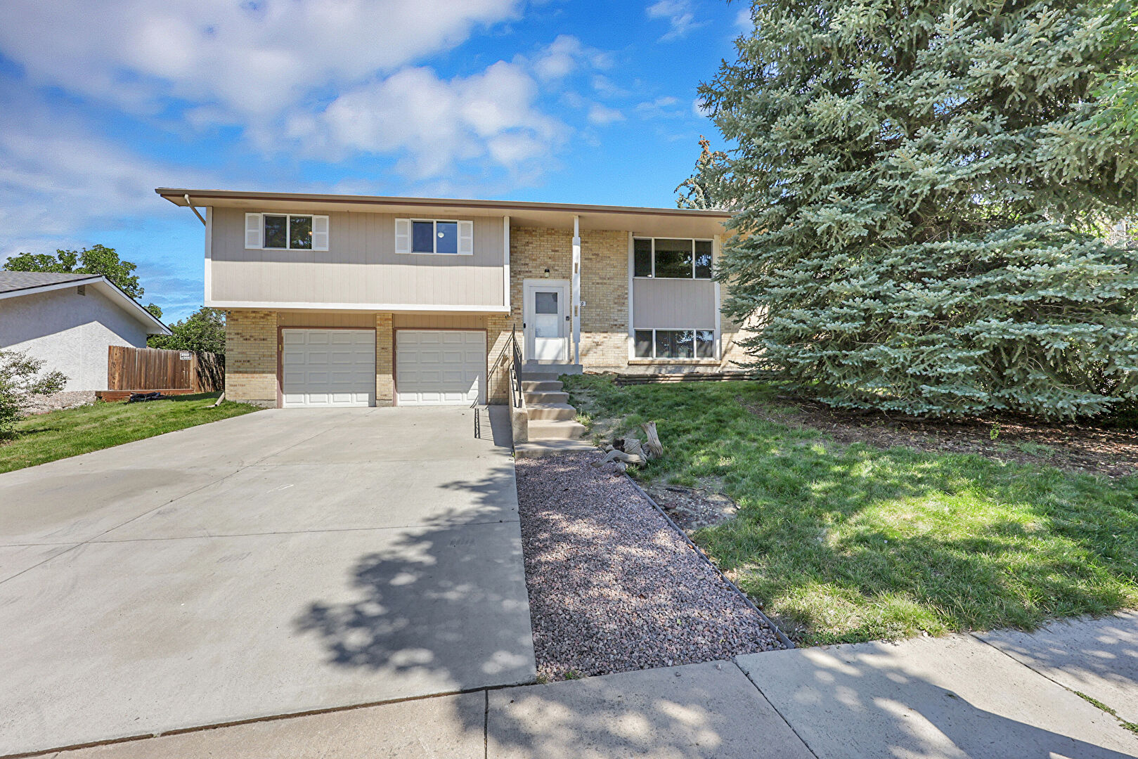 Front at 5340 Bunk House Lane, Colorado Springs, CO 80917, listed by John Rainey