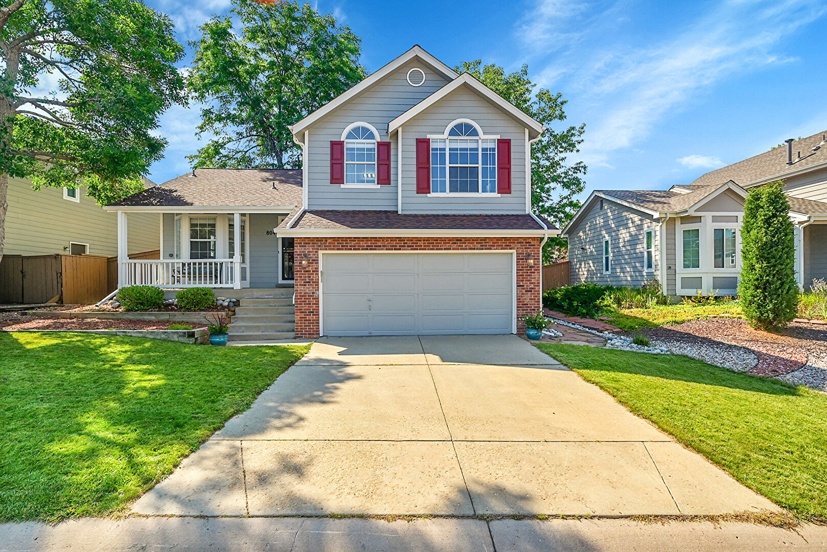 Front at 804 Homestead Drive, Littleton, CO 80126, listed by Jayson Holland