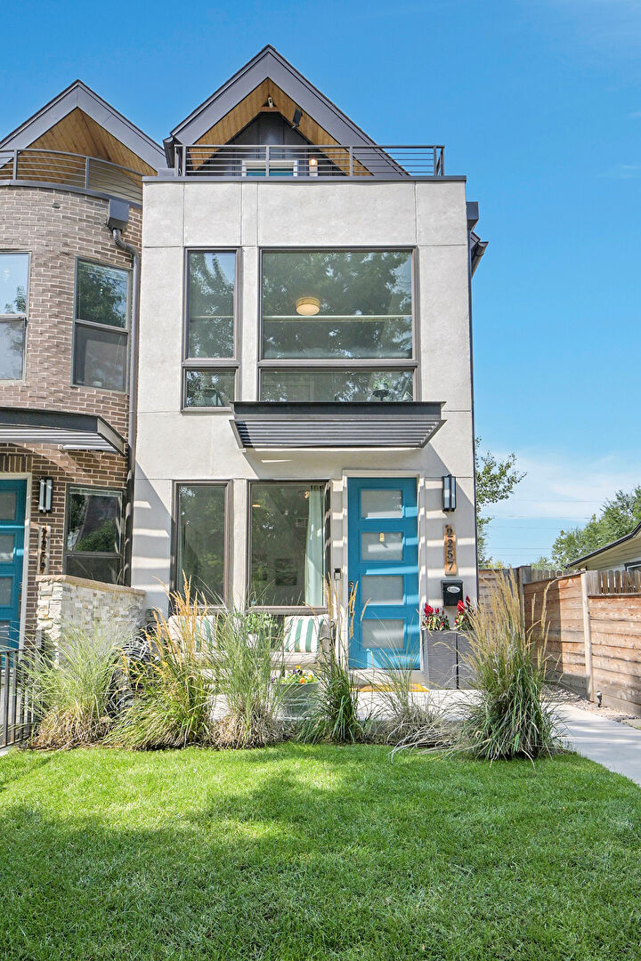 Front at 2257 South High Street, Denver, CO 80210, listed by Trish Kelly