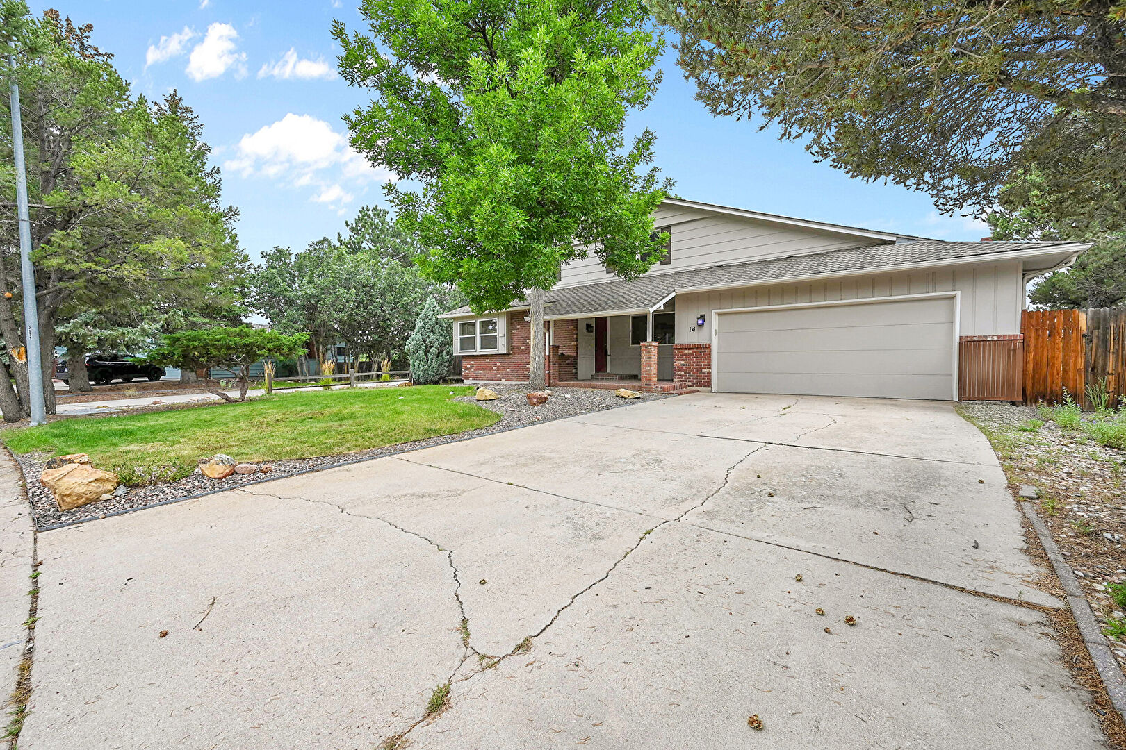 Front at 14 Raven Hills Court, Colorado Springs, CO 80919, listed by Taylor Haas