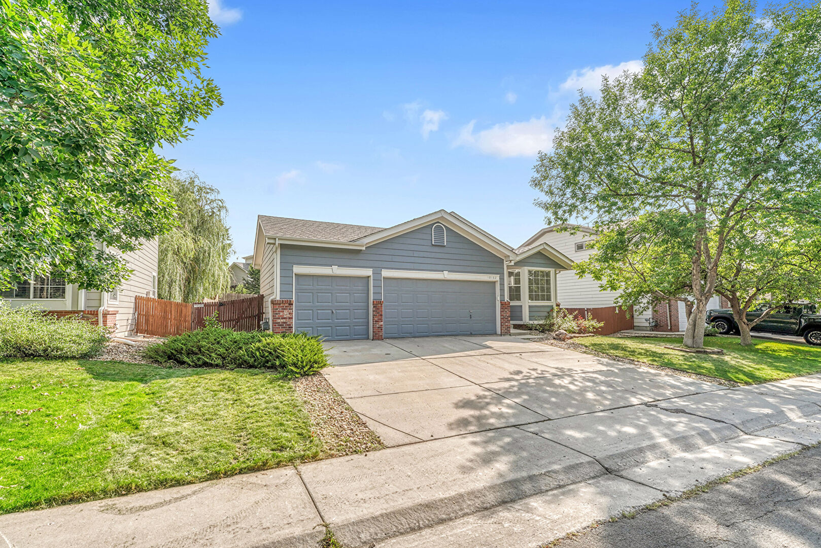 Front at 18162 East Linvale Drive, Aurora, CO 80013, listed by Taylor Haas