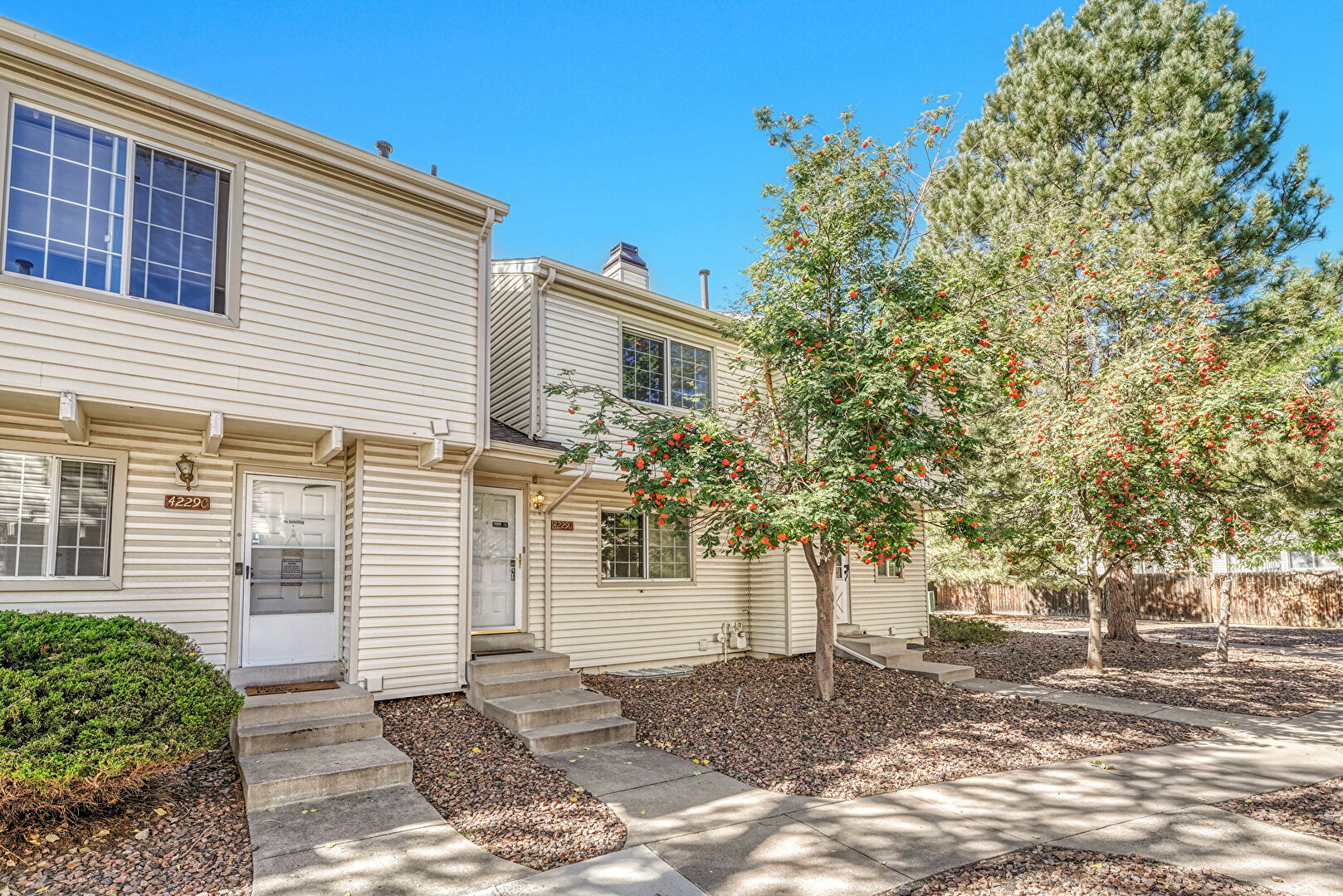 Front at 4229 South Mobile Circle #D, Aurora, CO 80013, listed by Taylor Haas