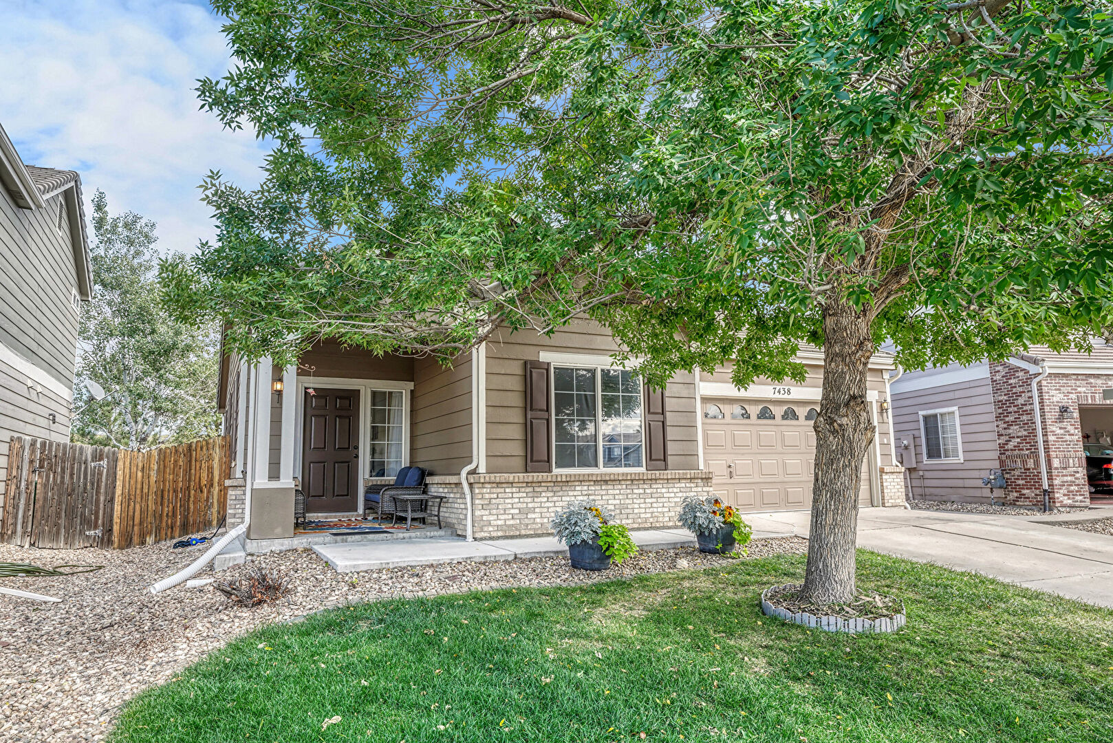Front at 7438 South Nucla Street, Aurora, CO 80016, listed by Will Story
