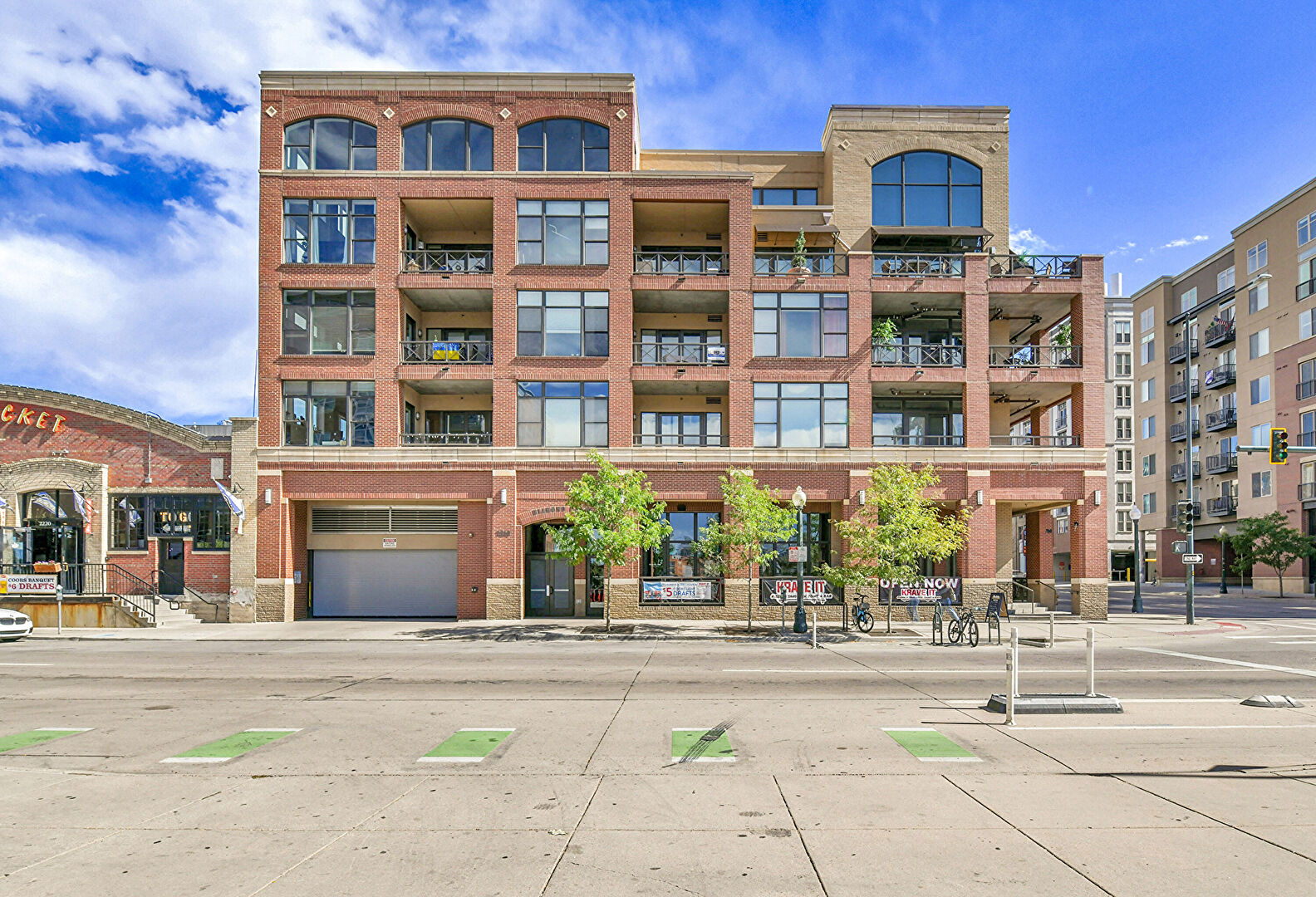 Front of Structure at 2210 Blake Street, Denver, CO 80205, listed by Taylor Haas