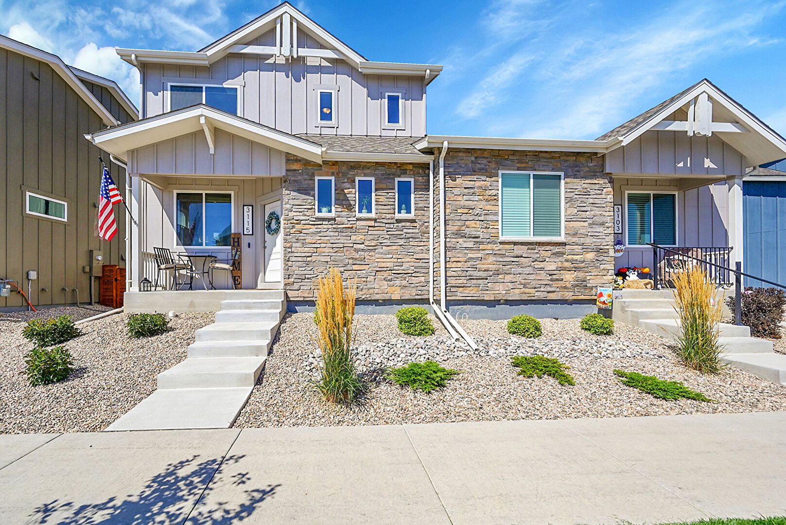 Front at 3115 Da Vinci Drive, Loveland, CO 80538, listed by Philip Cooper
