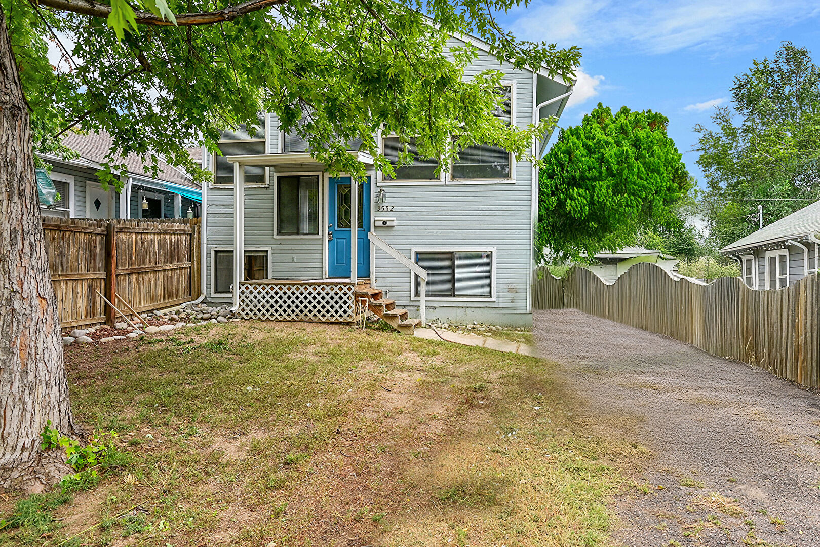 Front at 3550 South Downing Street, Englewood, CO 80113, listed by Taylor Haas