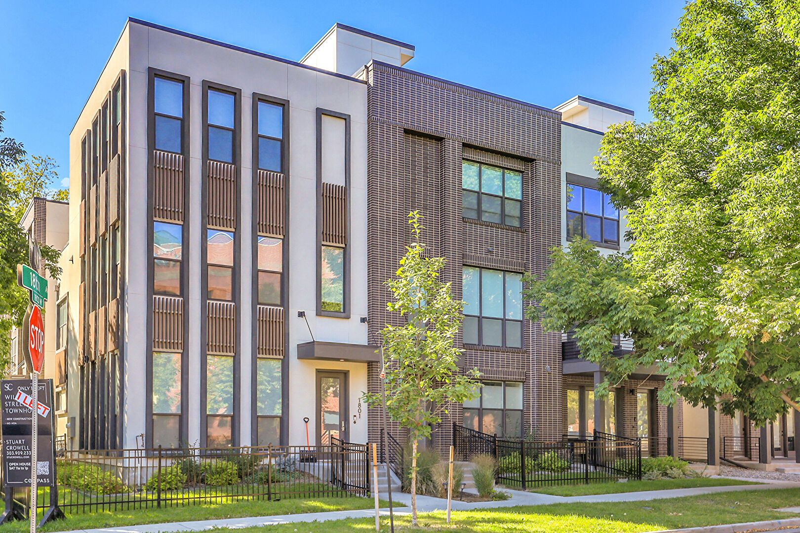 Front at 1815 North Williams Street, Denver, CO 80218, listed by Jaden Combs