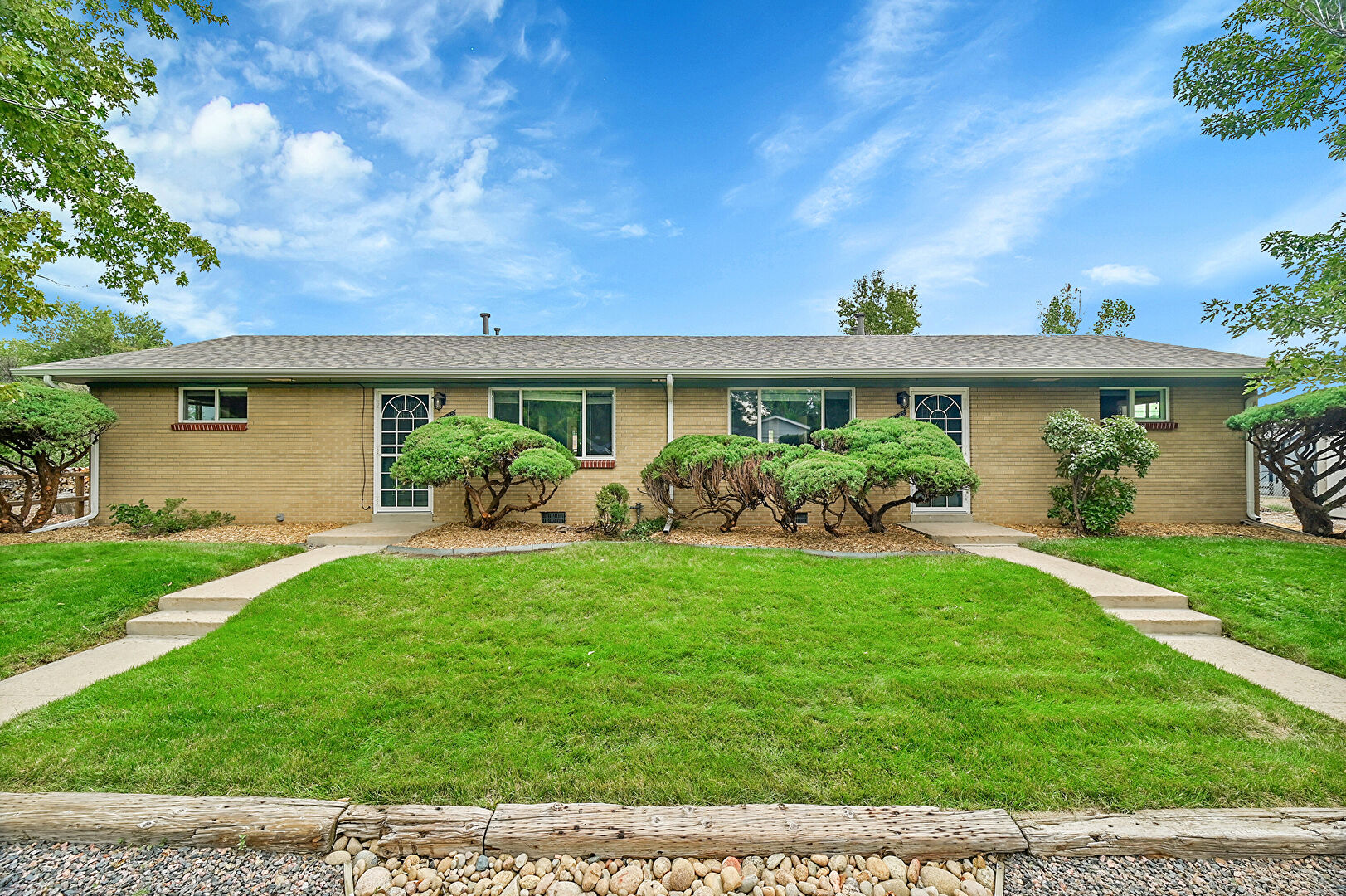 Front at 10725 West 48th Avenue, 10735 W. 48th Avenue, Wheat Ridge, CO 80033, listed by Kristine Heller