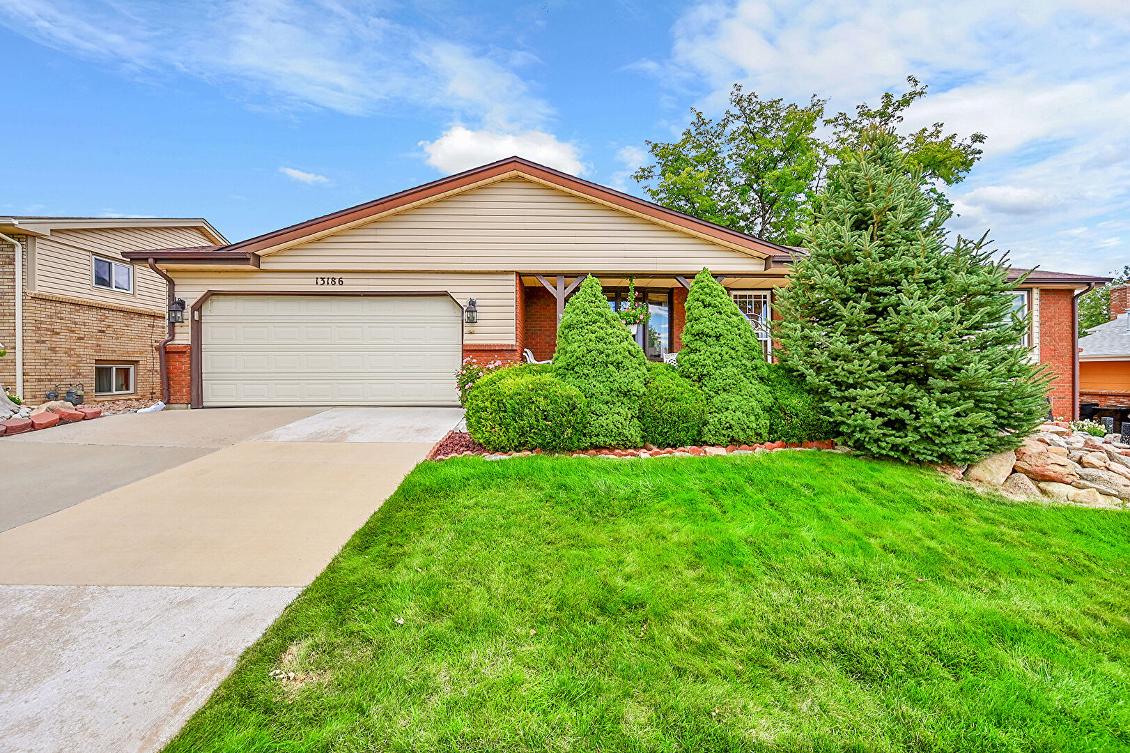 Front at 13186 Fillmore Street, Thornton, CO 80241, listed by Eric Carlton