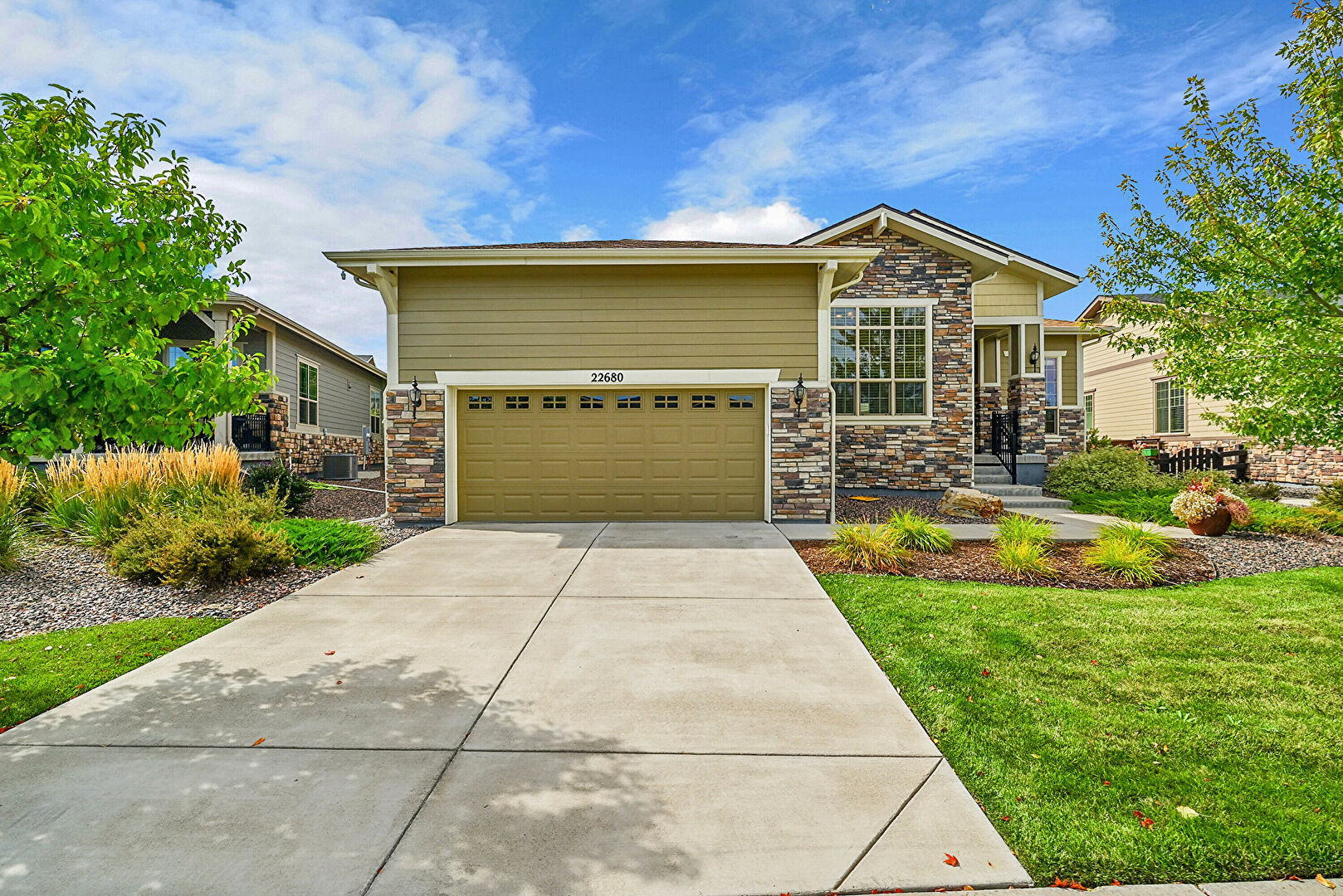 Front at 22680 East Eads Circle, Aurora, CO 80016, listed by Christopher Kiker