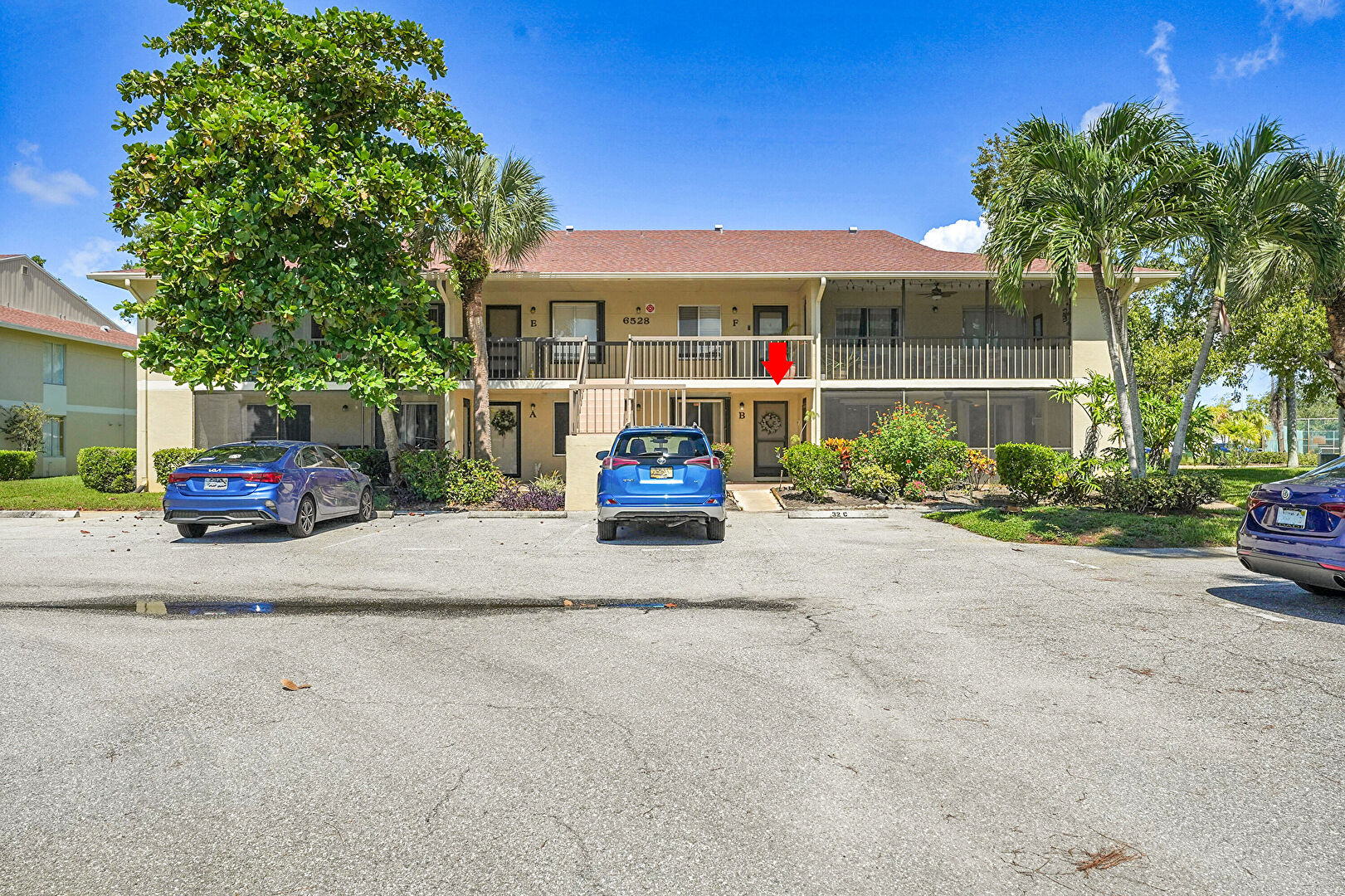 Front at 6528 Chasewood Drive, B, Jupiter, FL 33458, listed by David Weinthal