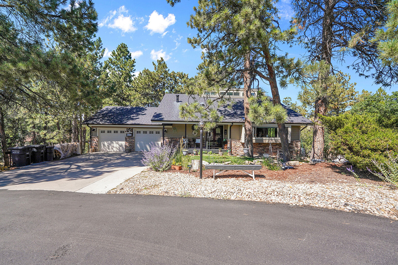 Front at 5649 Quinlin Court, Parker, CO 80134, listed by John Yeh