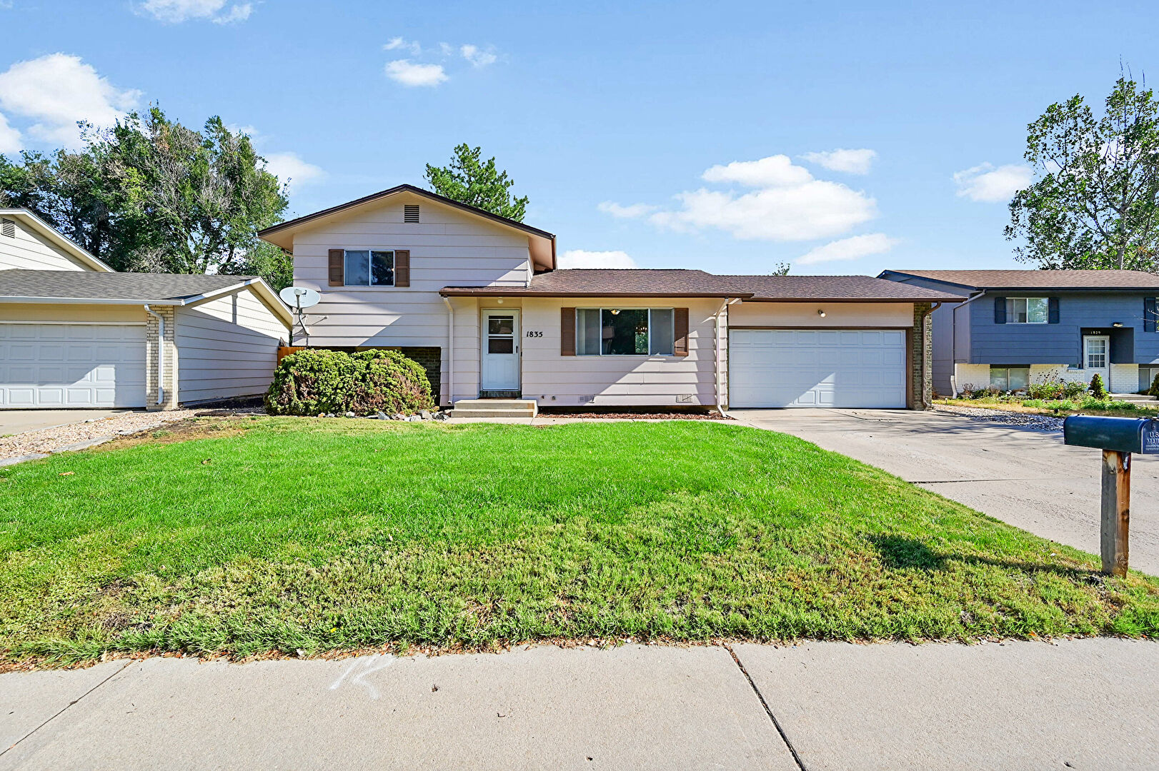 Front at 1835 31st Street, Greeley, CO 80631, listed by Brad Inhulsen