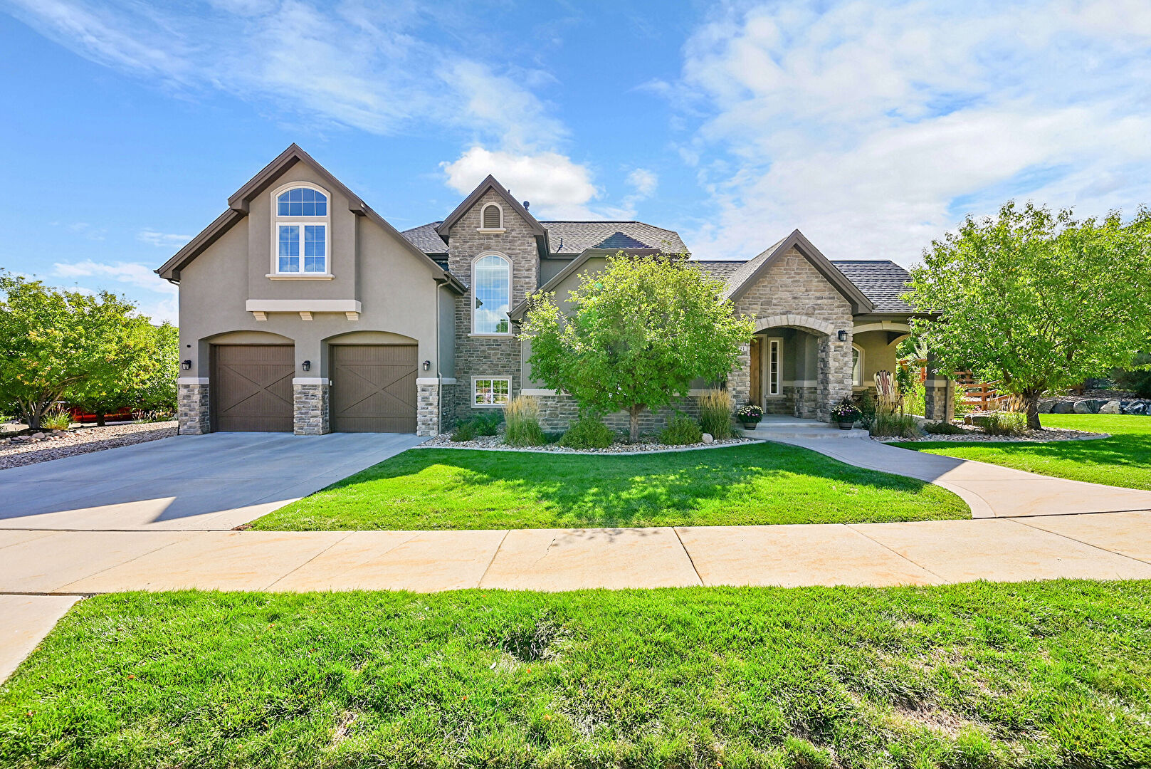 Front at 2321 Links Place, Erie, CO 80516, listed by Kimberly Fels